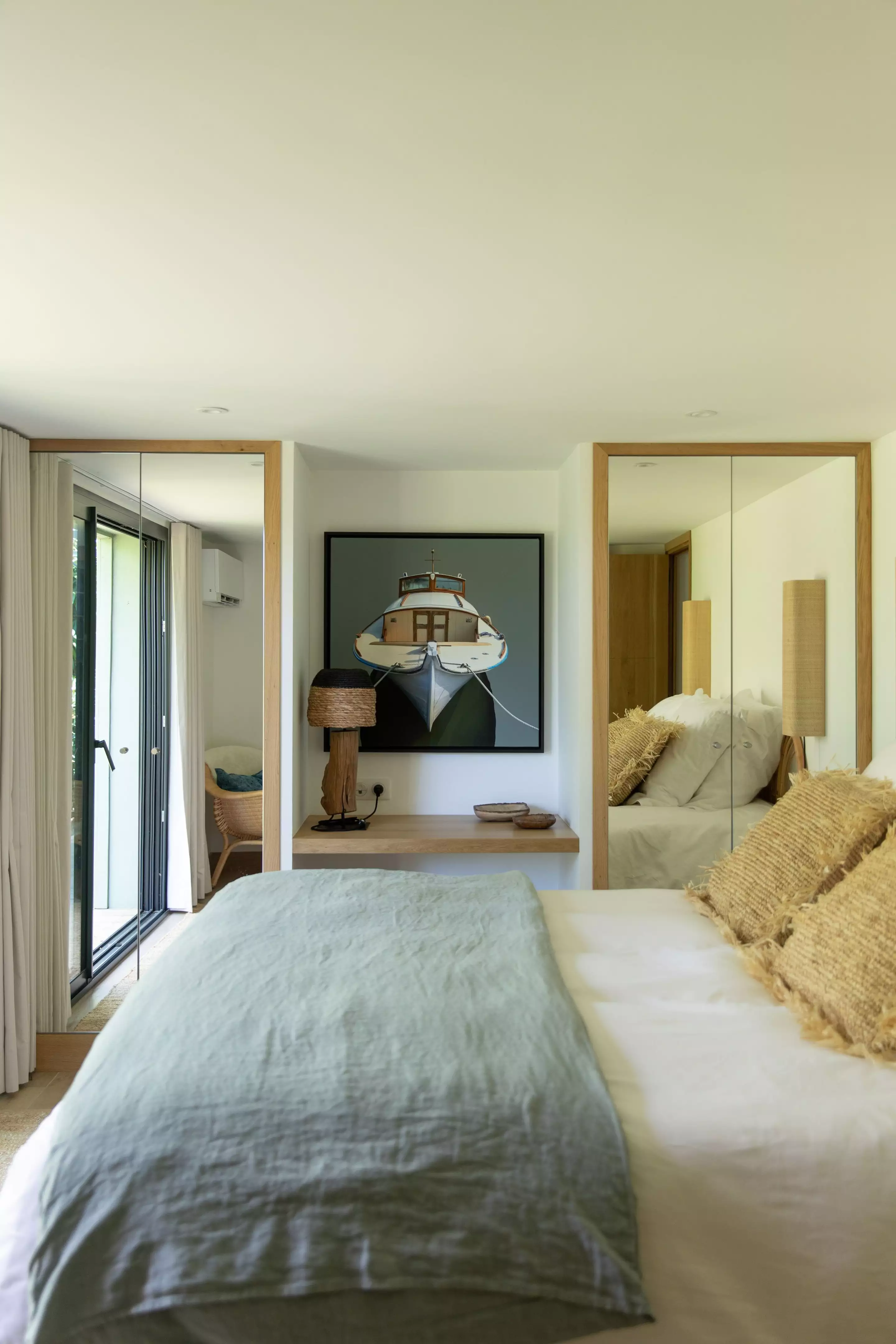 chambre maison en bois villa Mélyne Cap Ferret