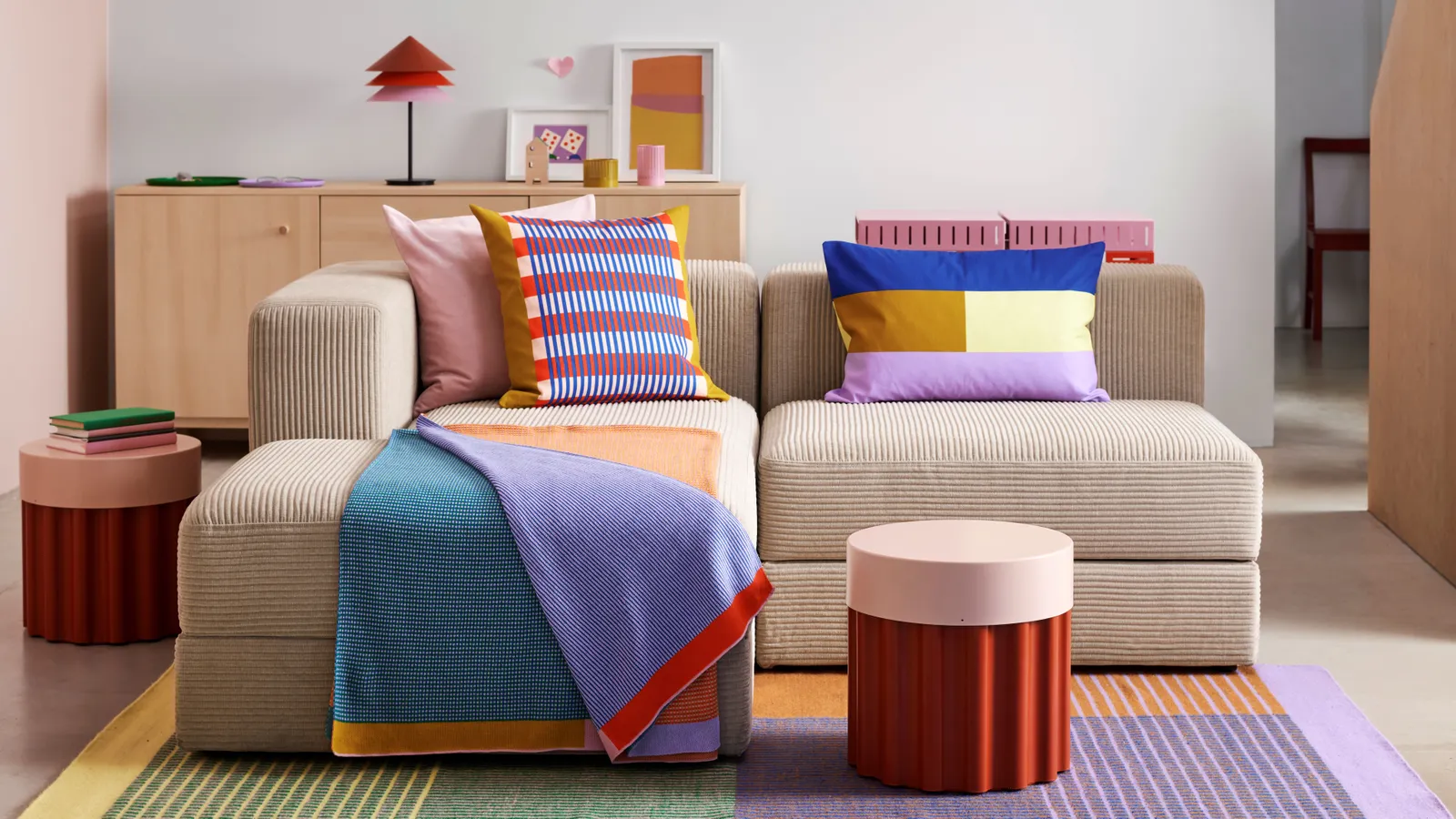 La nouvelle collection IKEA TESAMMANS nous fait une décoration pleine de couleurs !