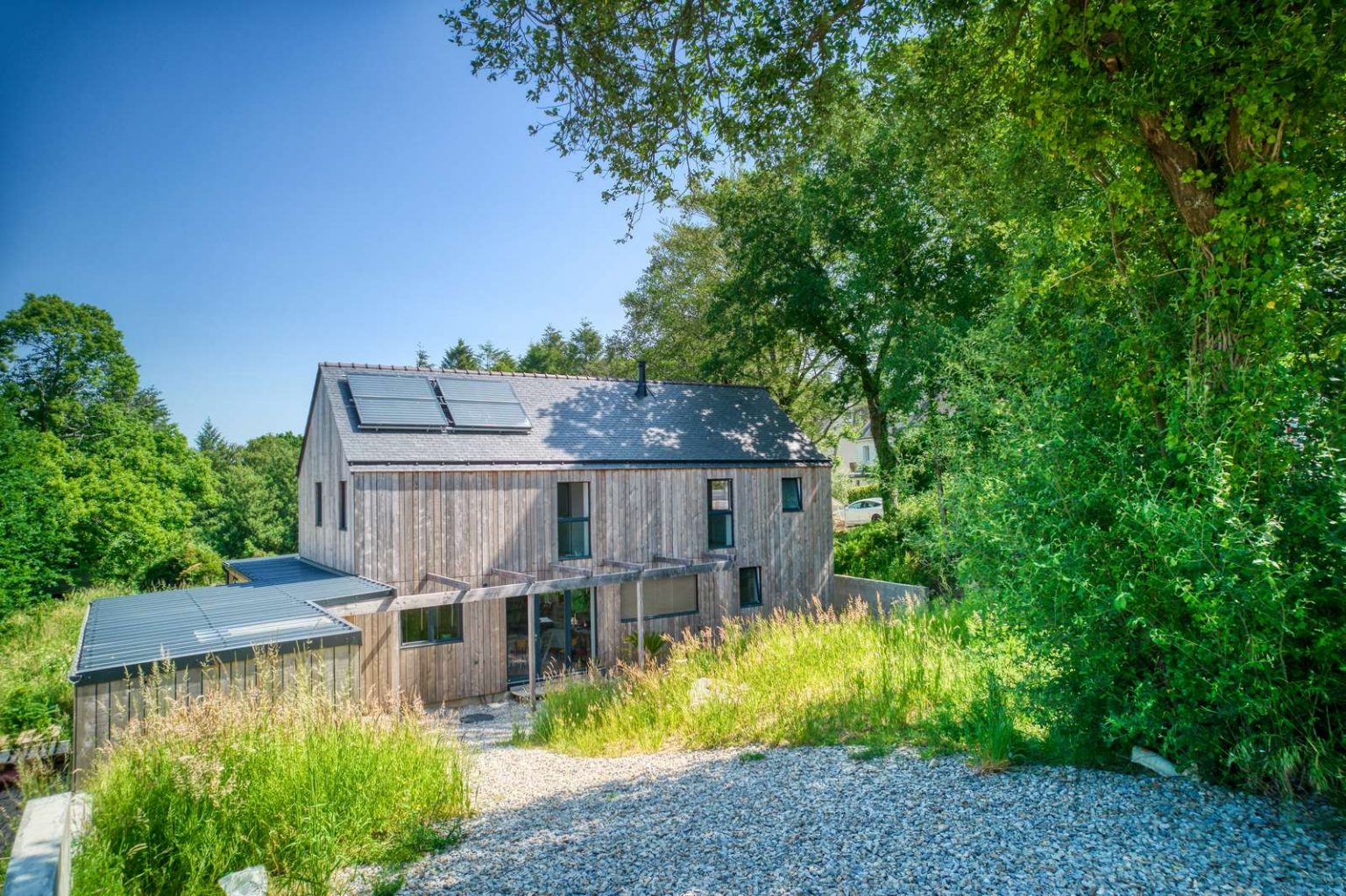 maison passive en bois Bretagne