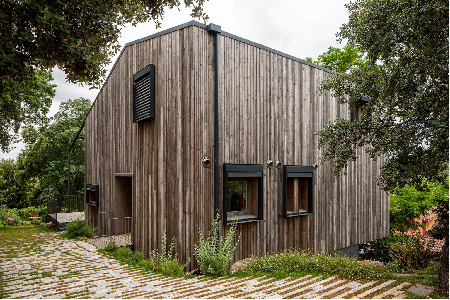 maison préfabriquée et biopassive en bois House Habitat