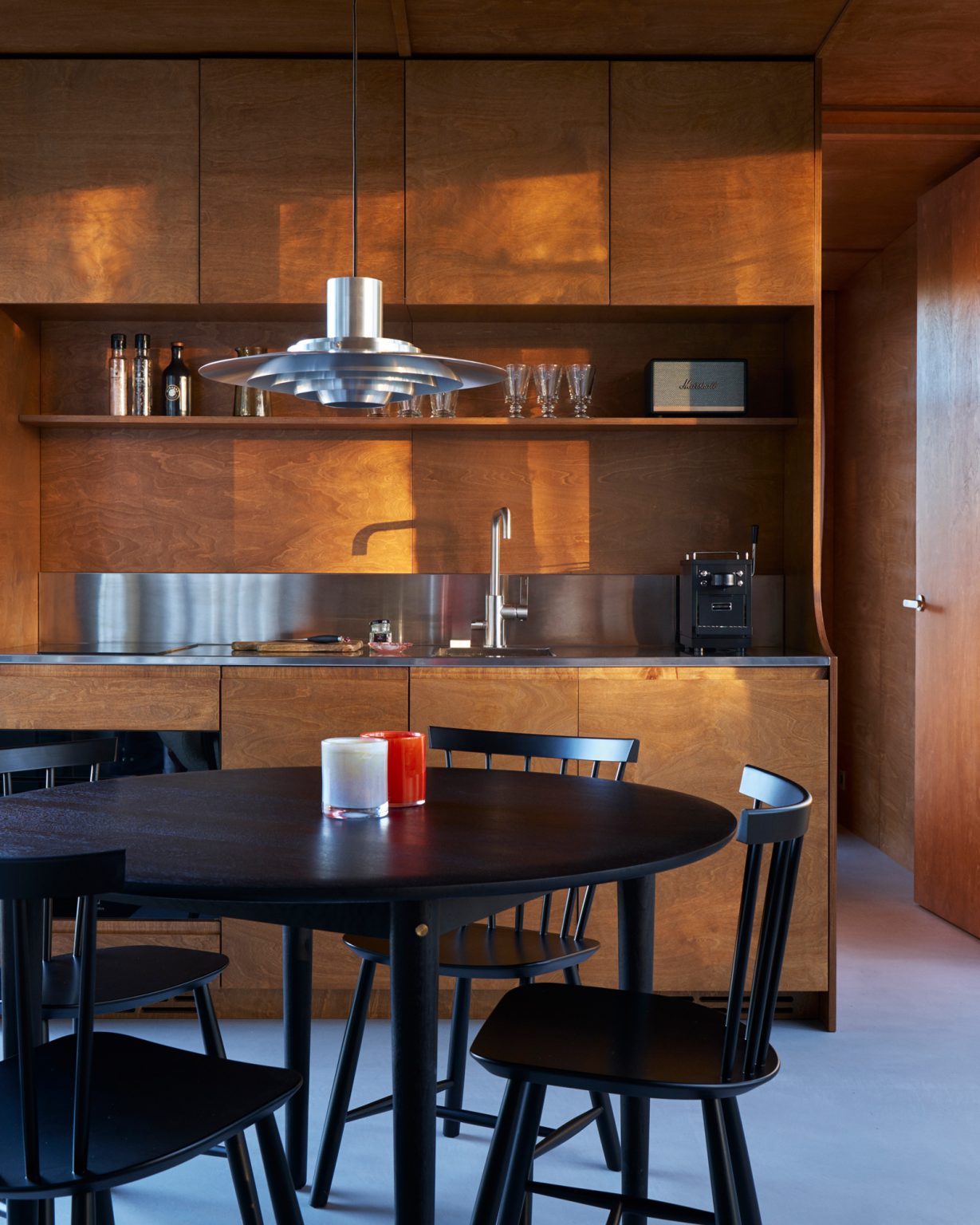 cuisine petite maison contemporaine design Landet Stay