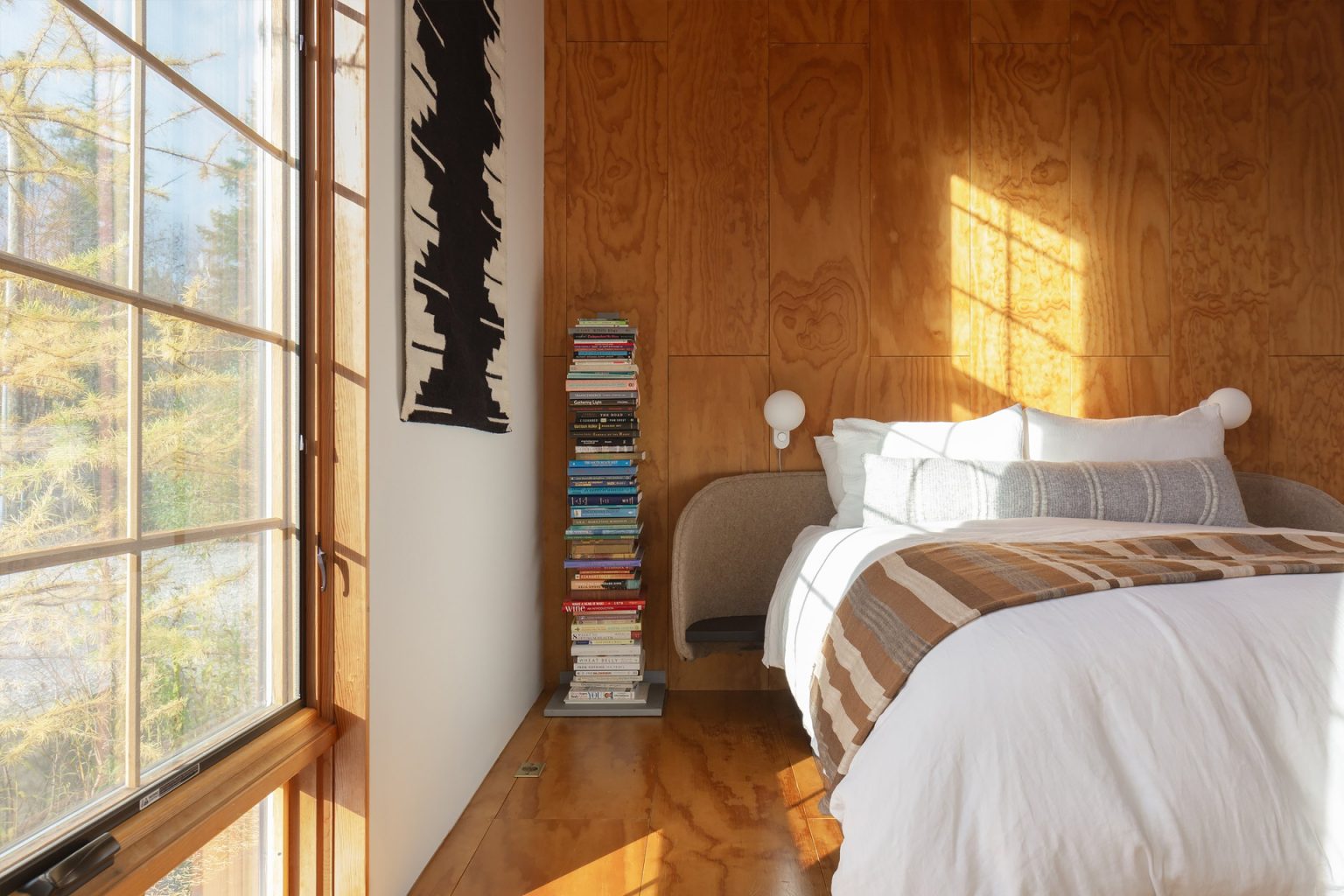 chambre maison contemporaine en bois