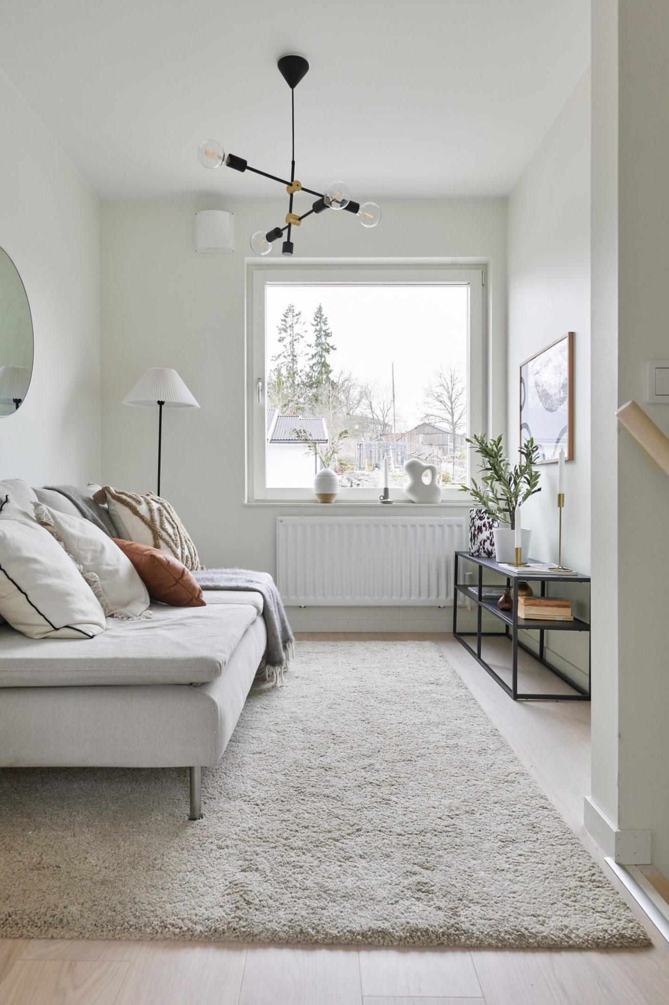 salon haut petite maison 46m2