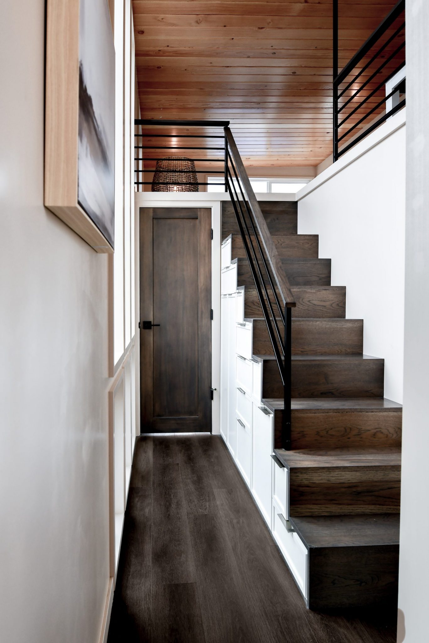escalier bois pour mezzanine