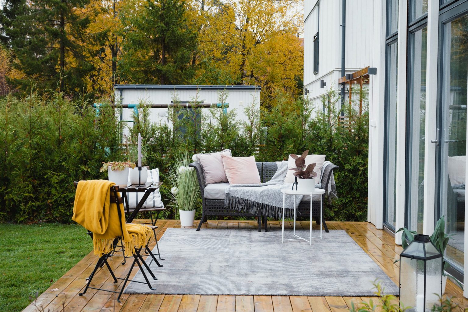 terrasse bois petite maison 42m2