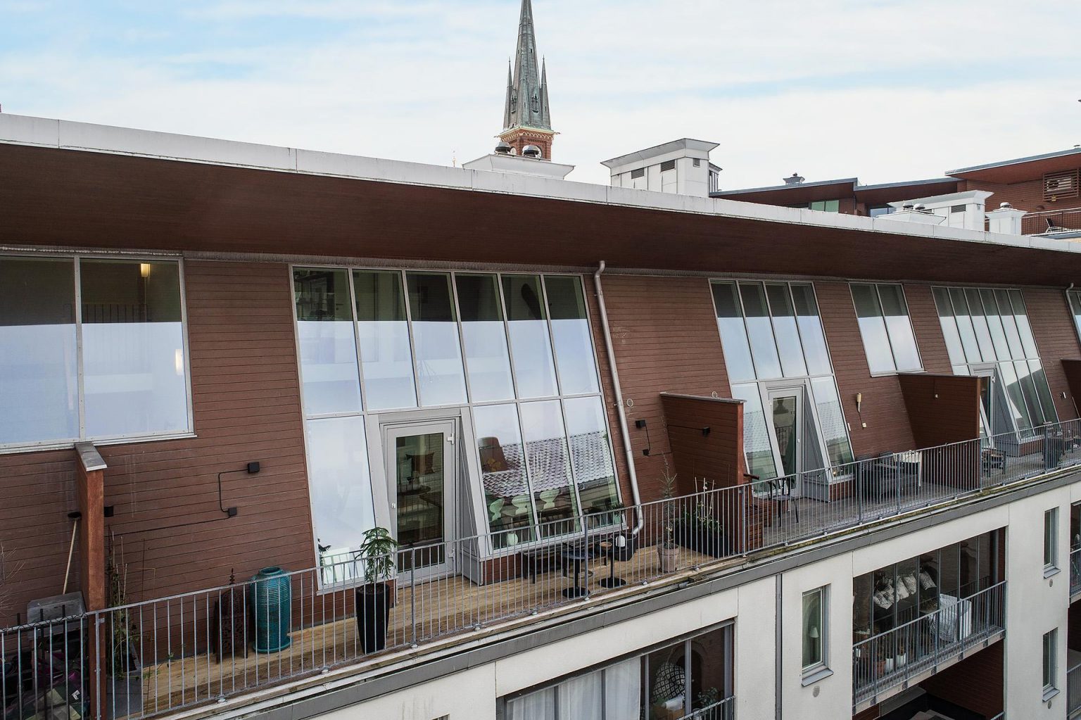 terrasse appartement décoration contemporaine