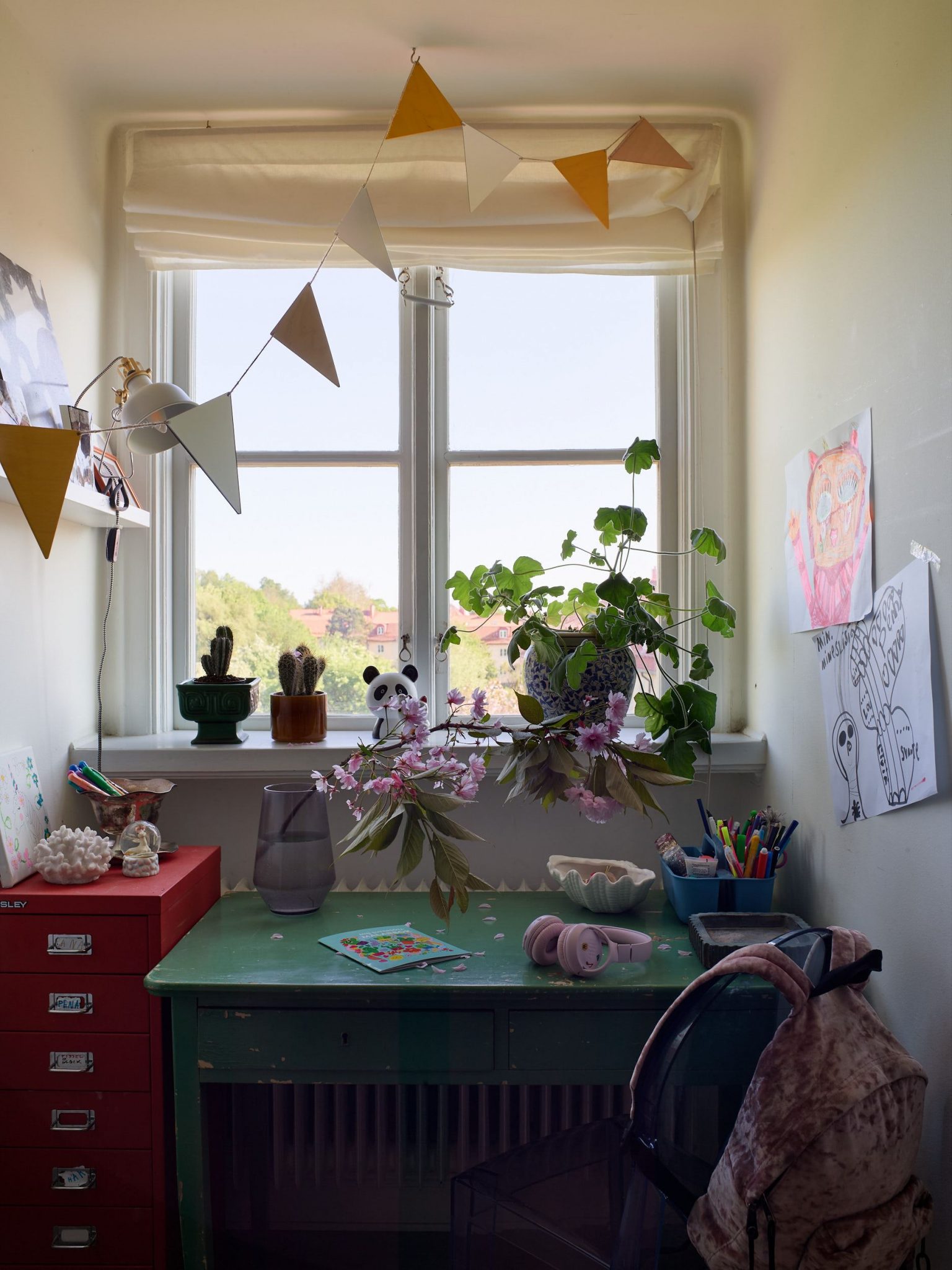 chambre enfant décoration bohème