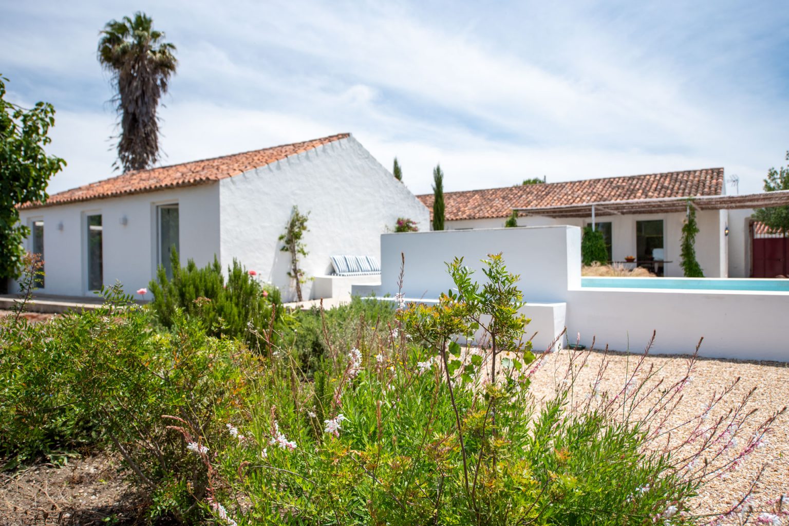 maison blanche au Portugal
