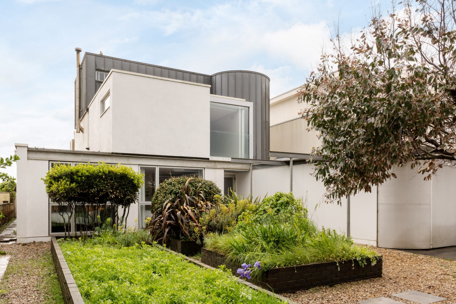 maison contemporaine en bord de mer