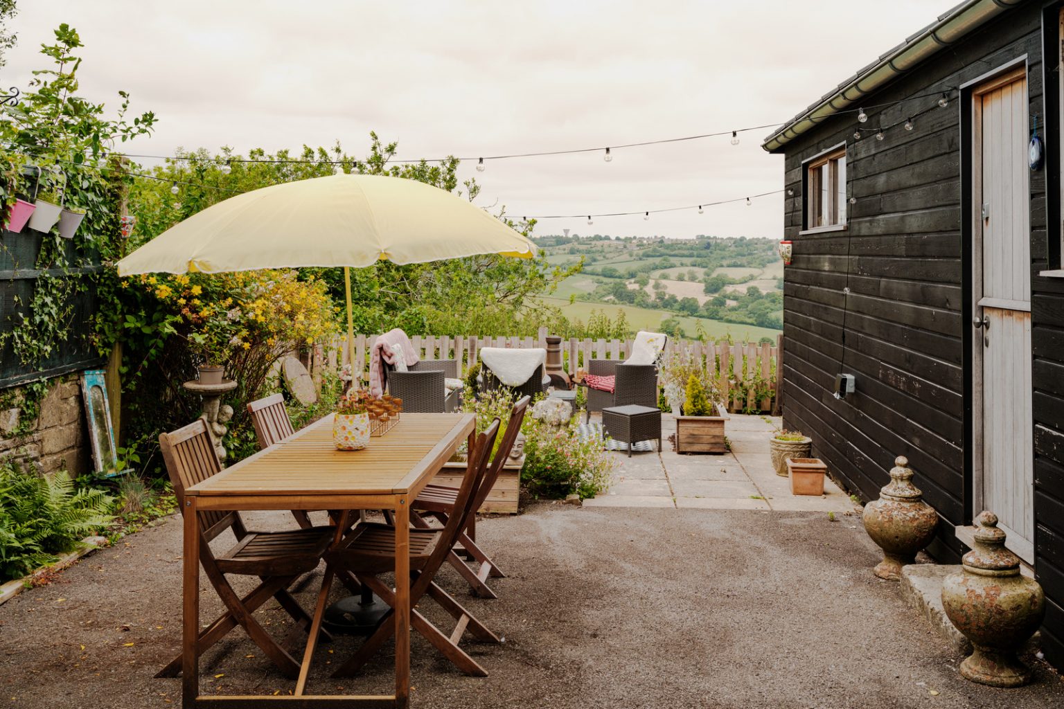 terrasse maison façade bois