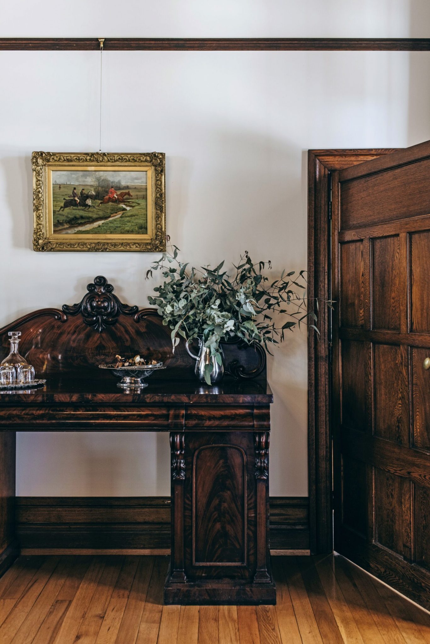 bureau avec boiseries décoration vintage et rustique Foxlow