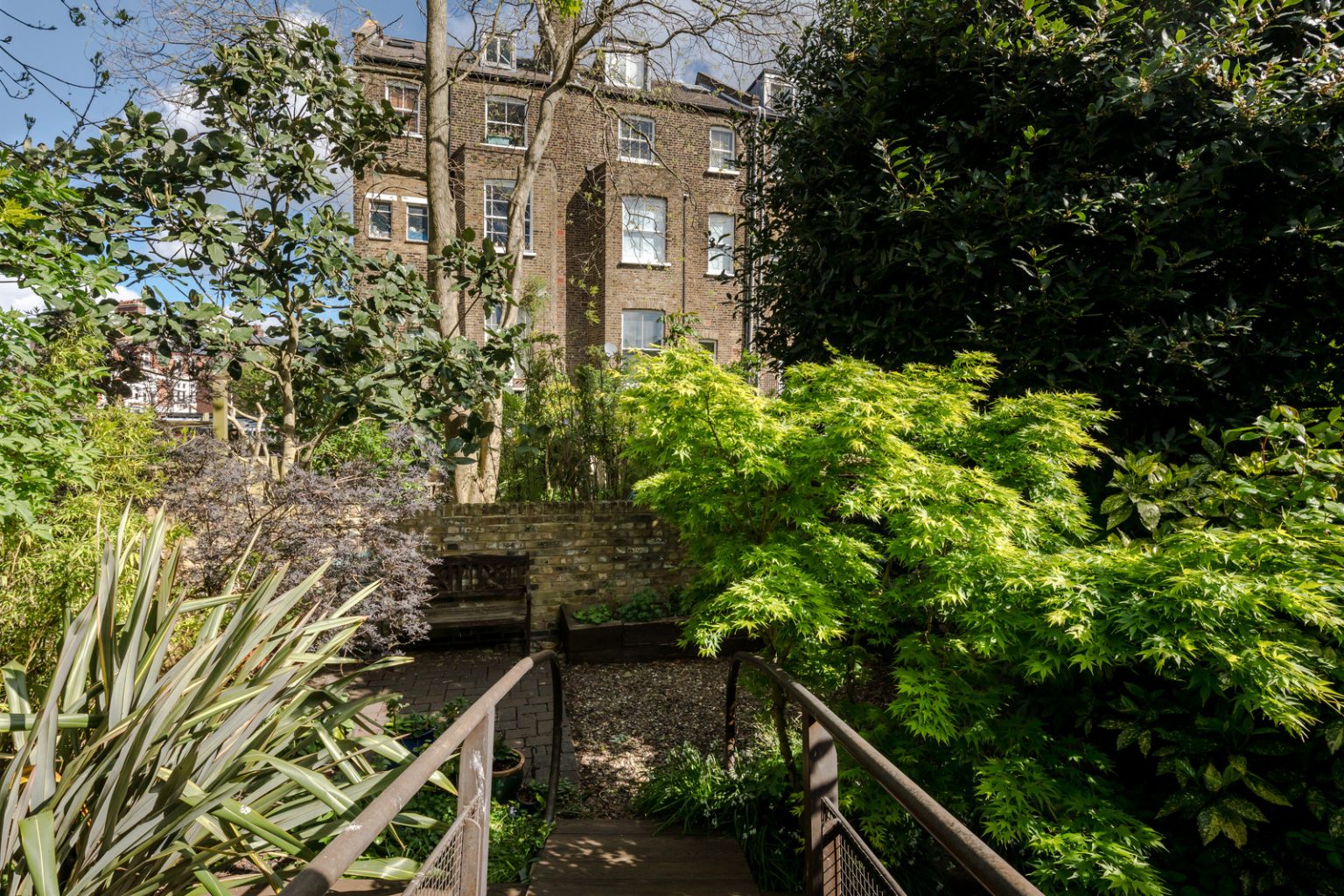 jardin maison Londres