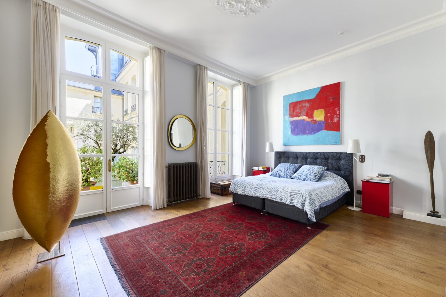 chambre sur cour appartement Paris