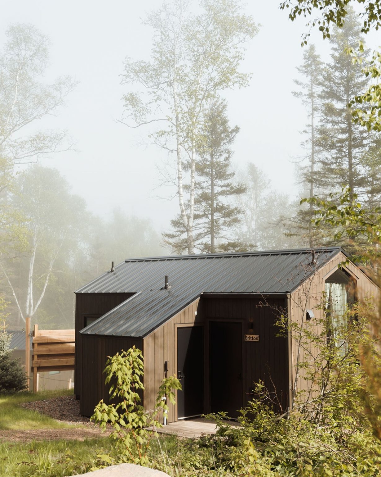 petite maison en bois