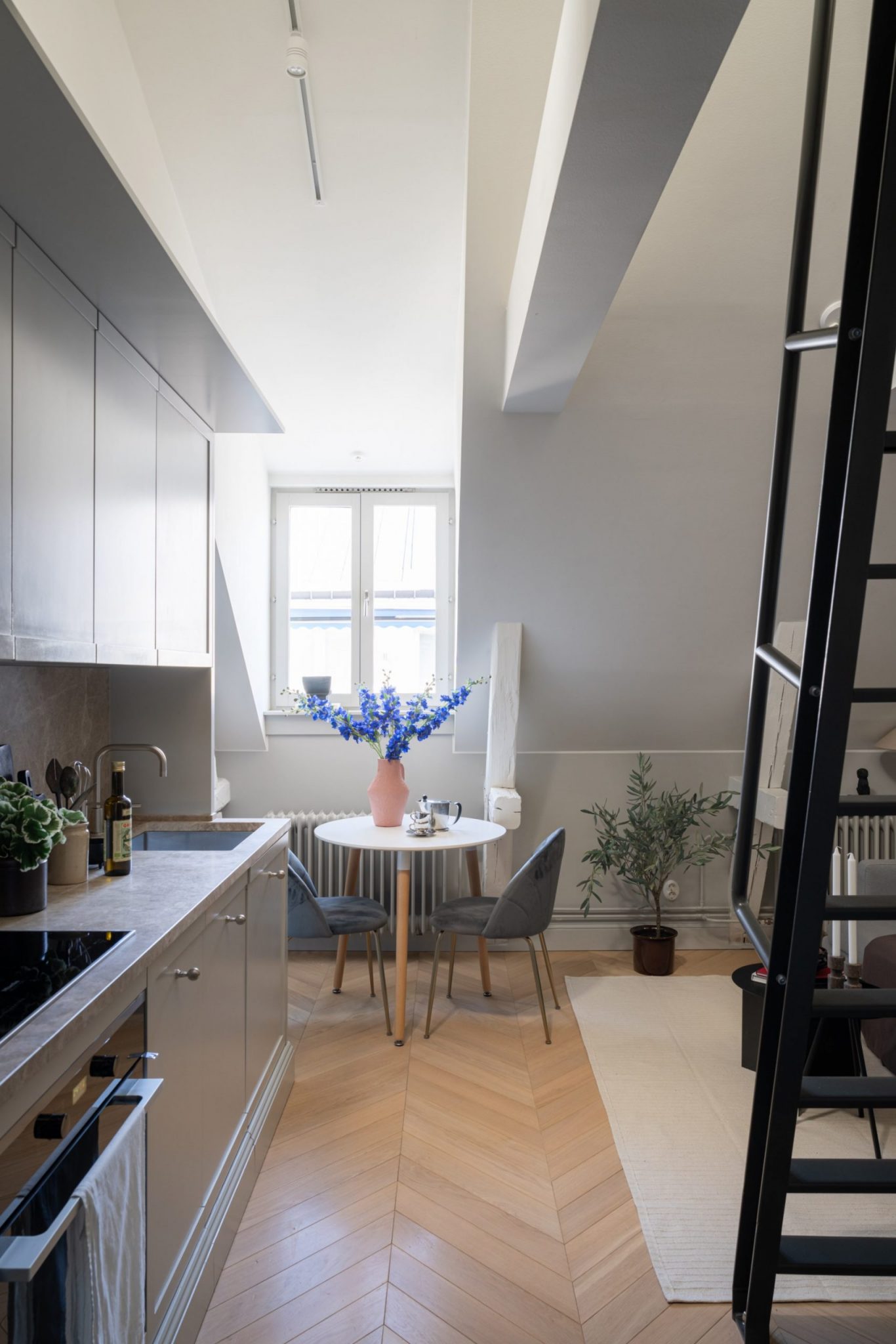 deux-pièces en duplex de 34m2