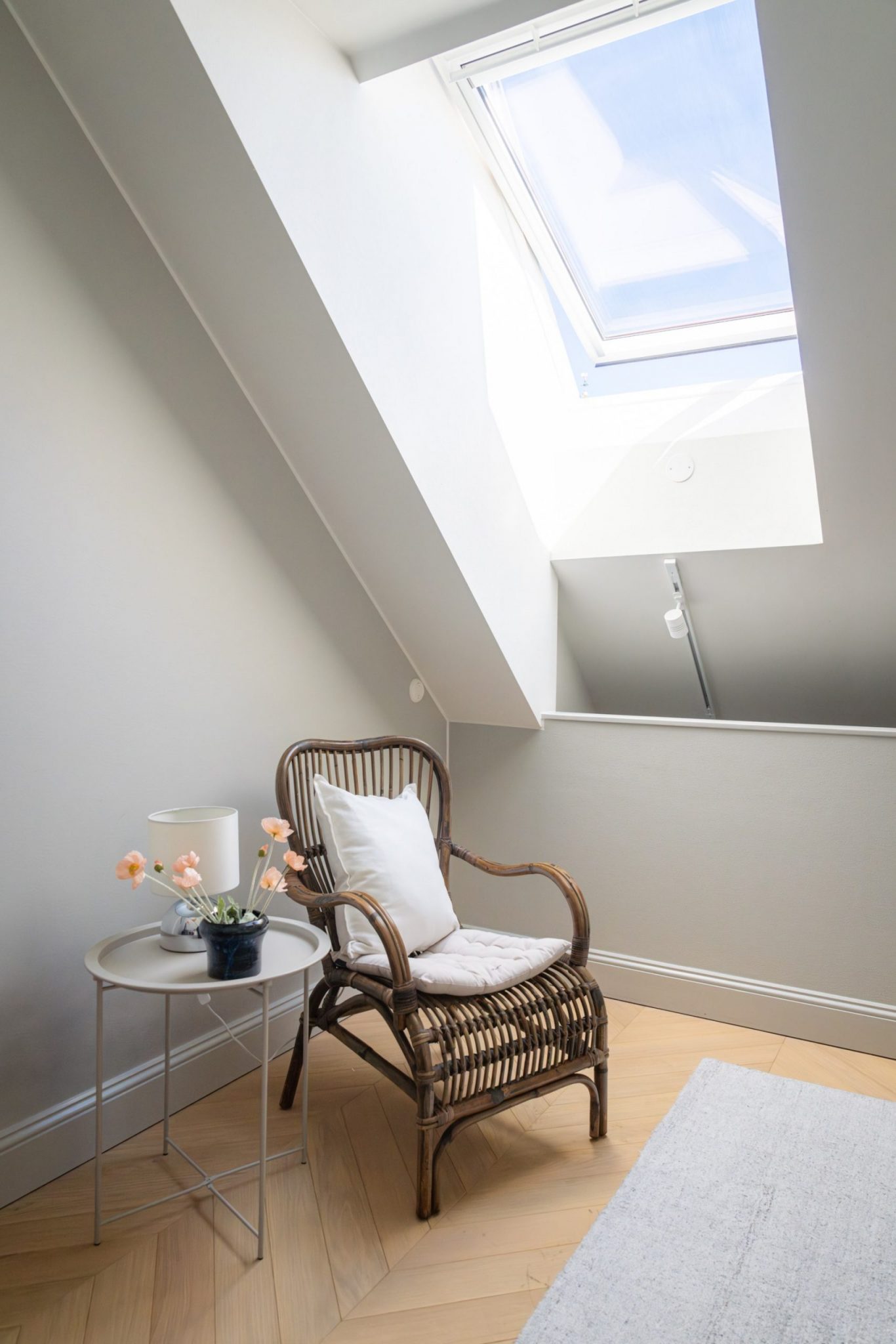 chambre avec velux