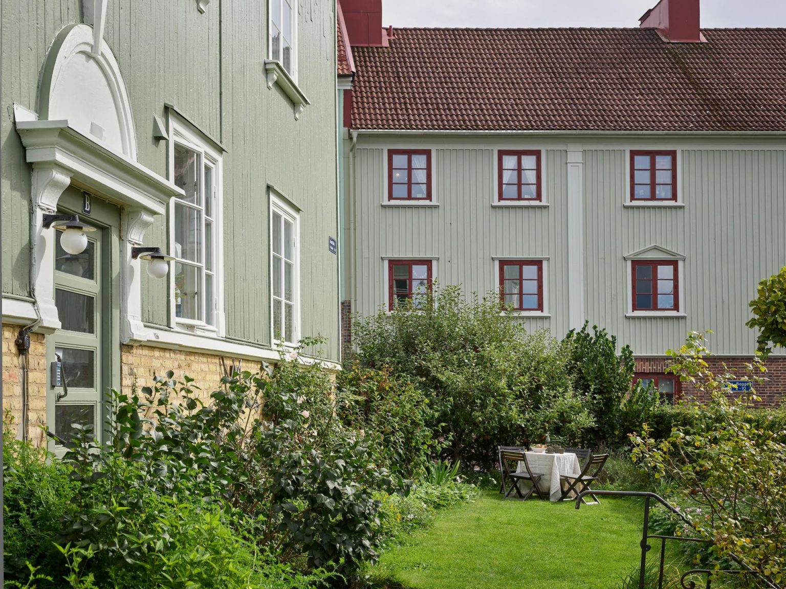 immeuble Göteborg Suède façade verte