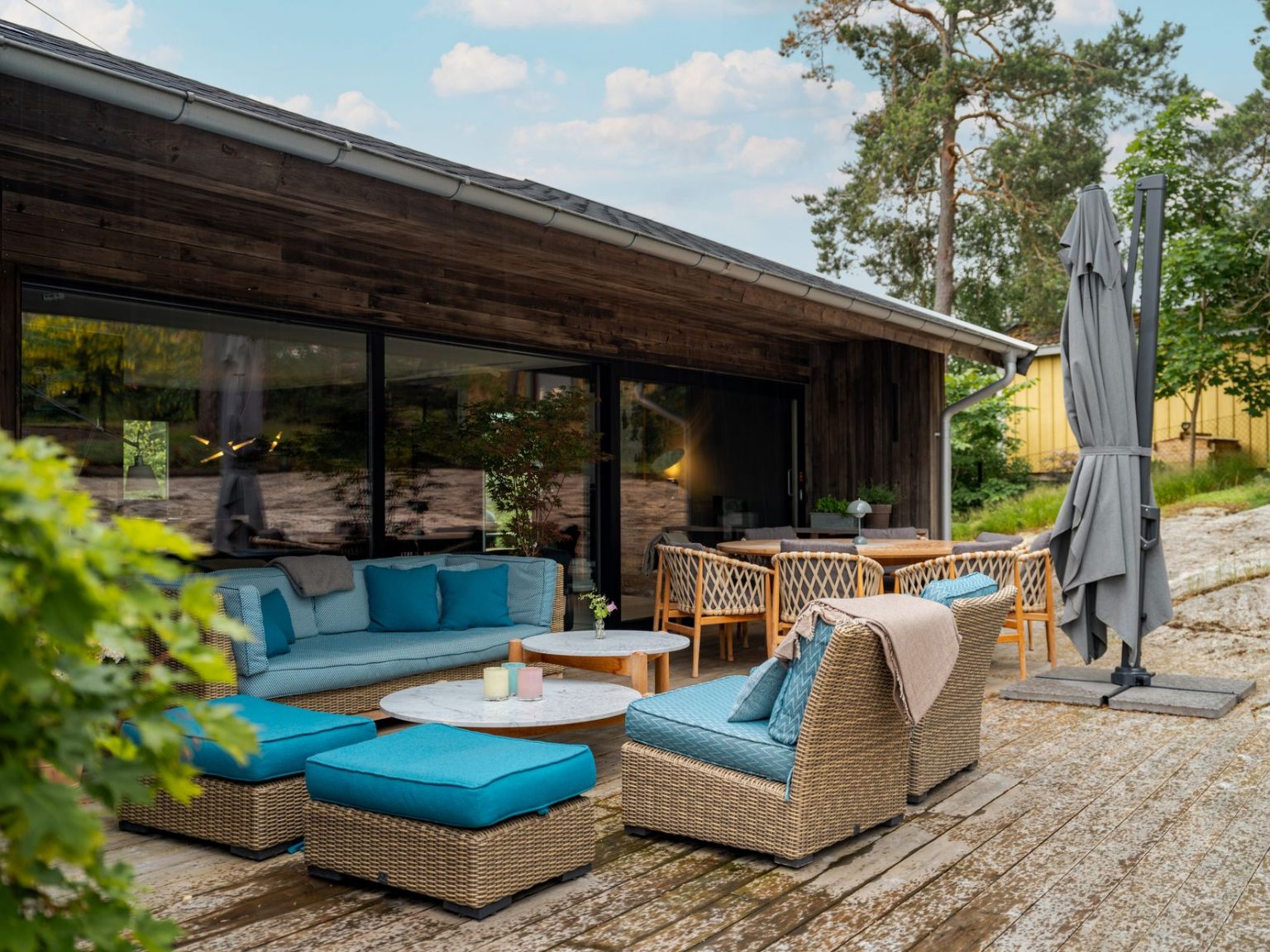 terrasse maison en bois