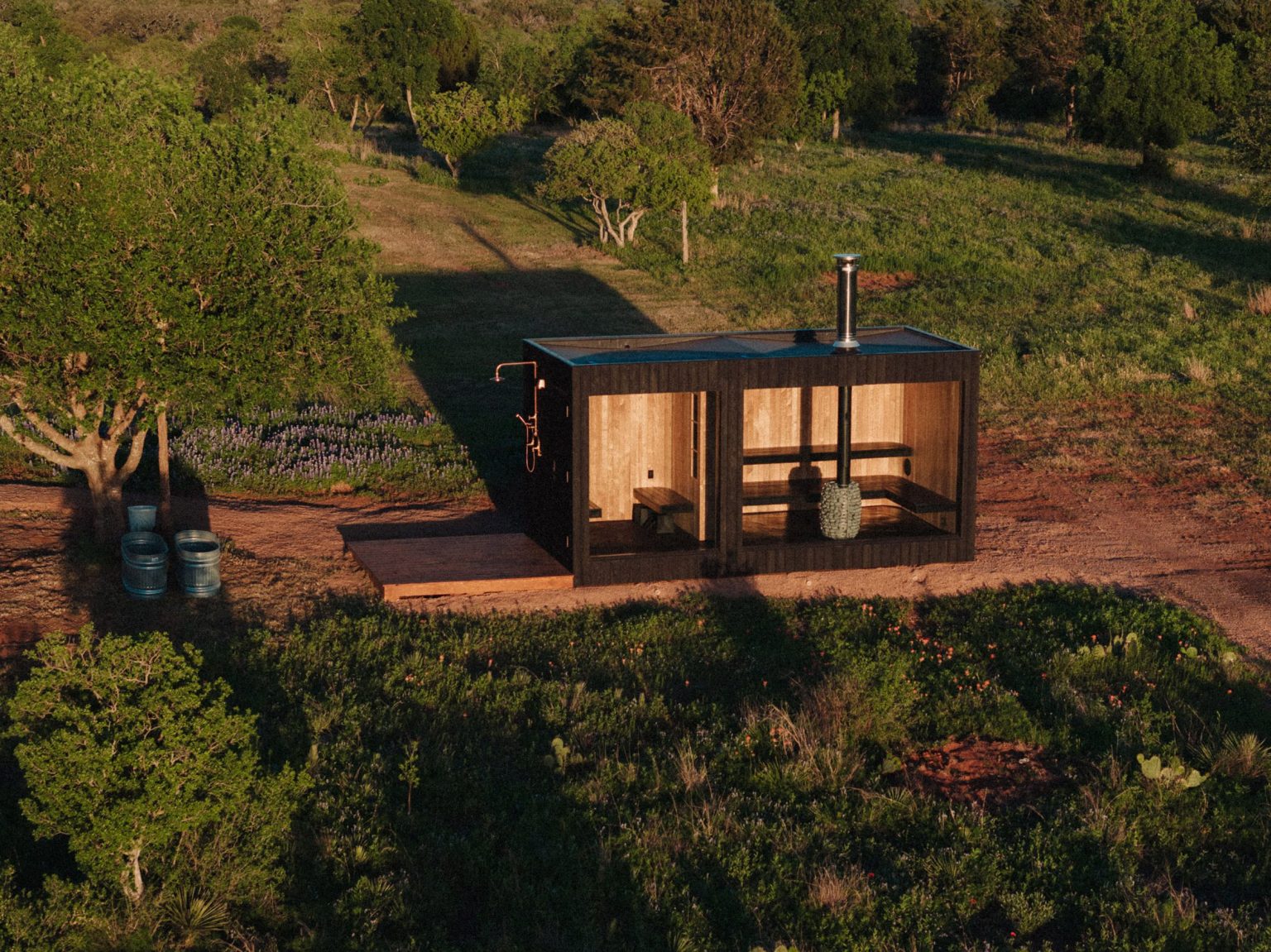 mini maison en bois startup Elmntl