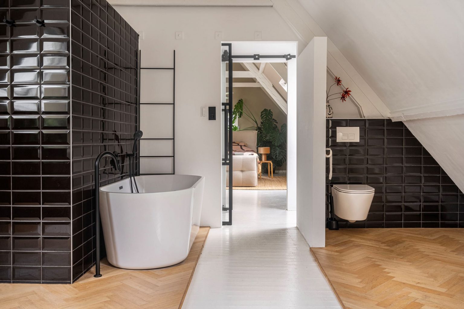 salle de bain design maison loft