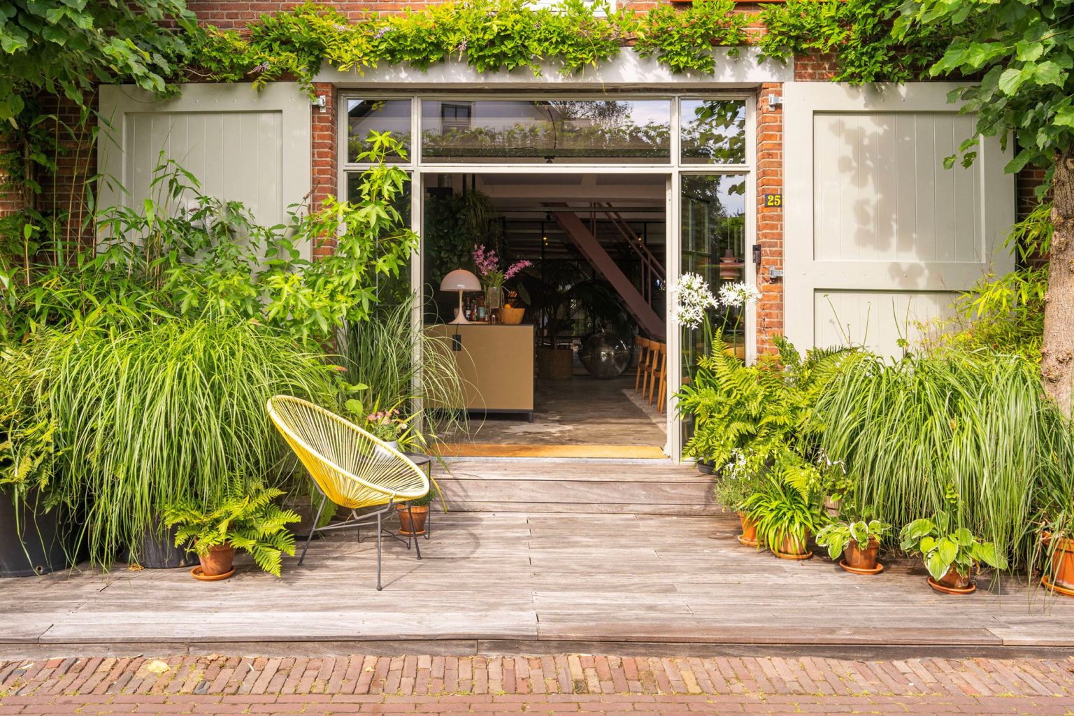 terrasse maison loft