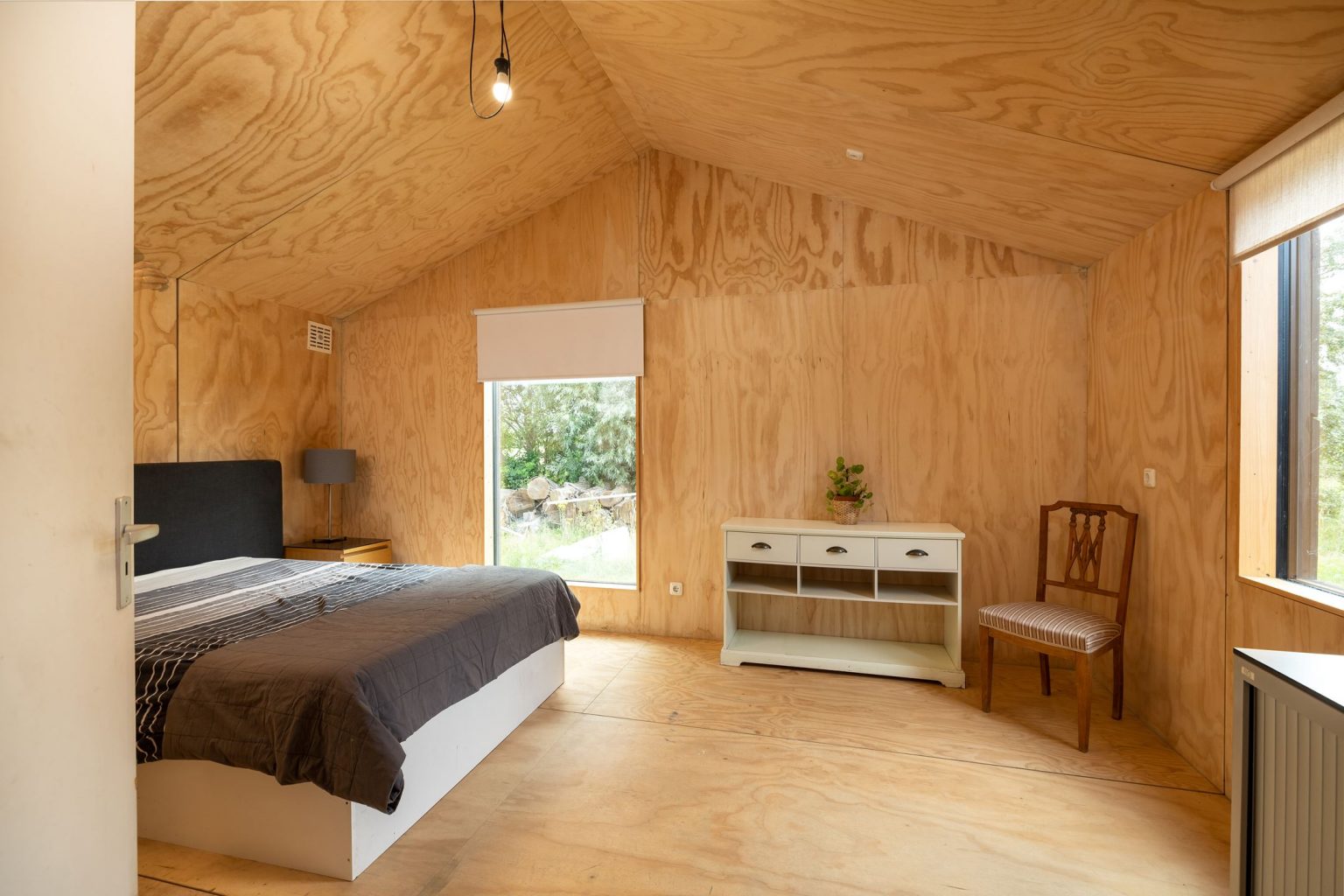 chambre maison en bois