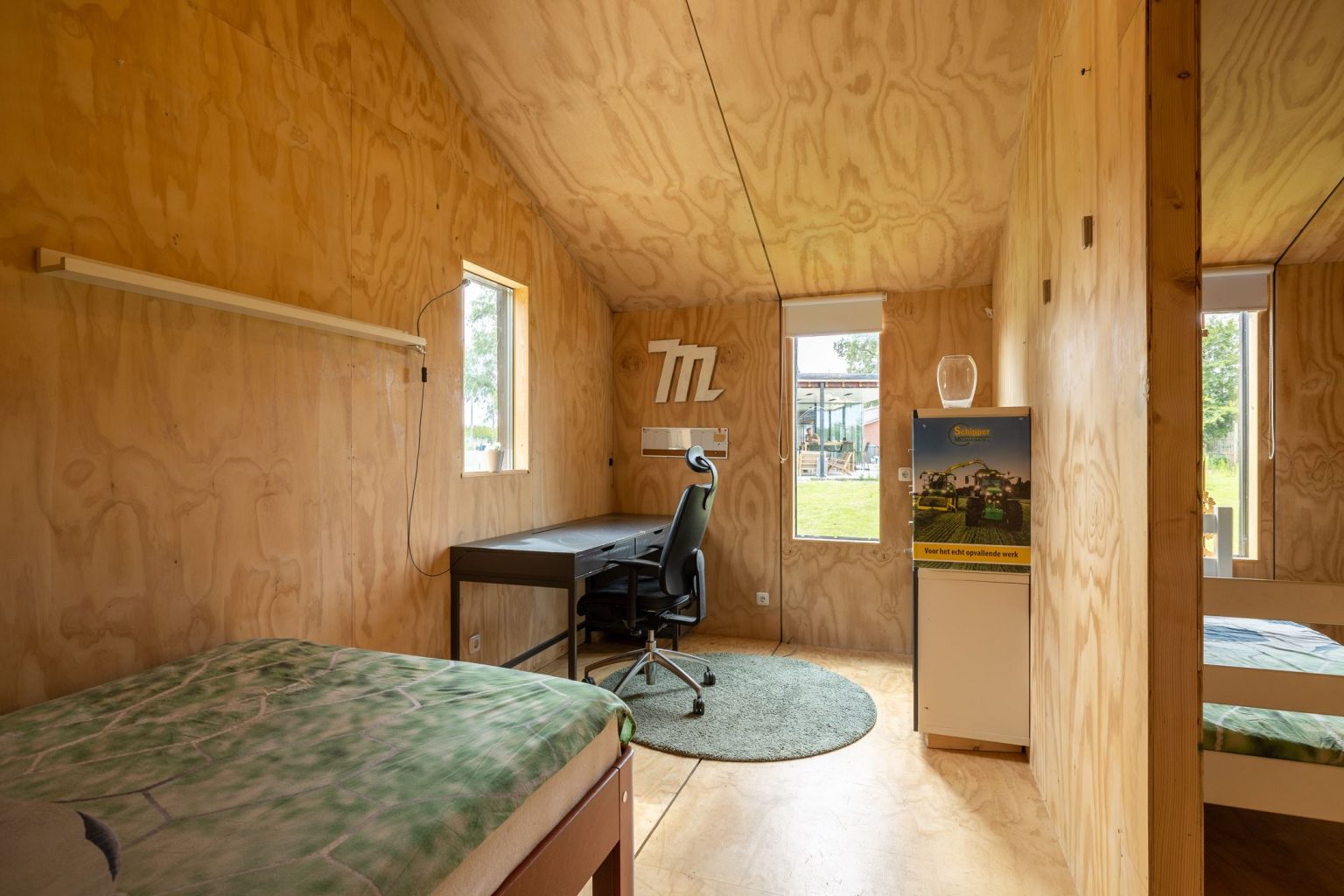 chambre maison en bois