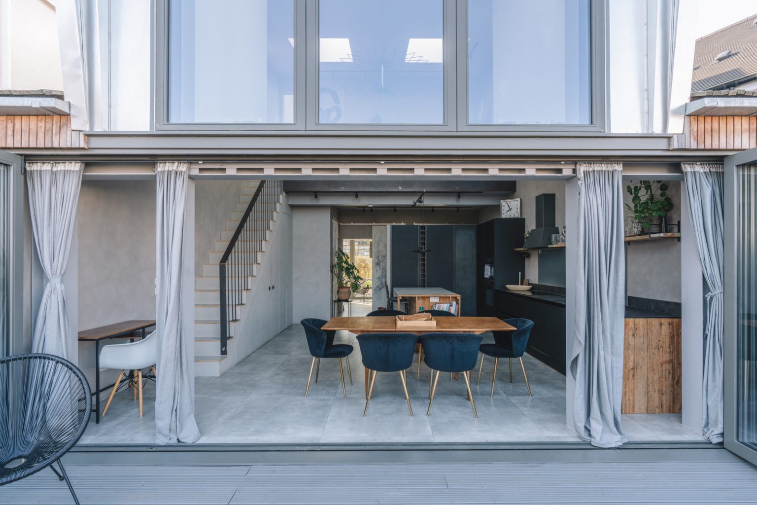 maison architecte avec terrasse