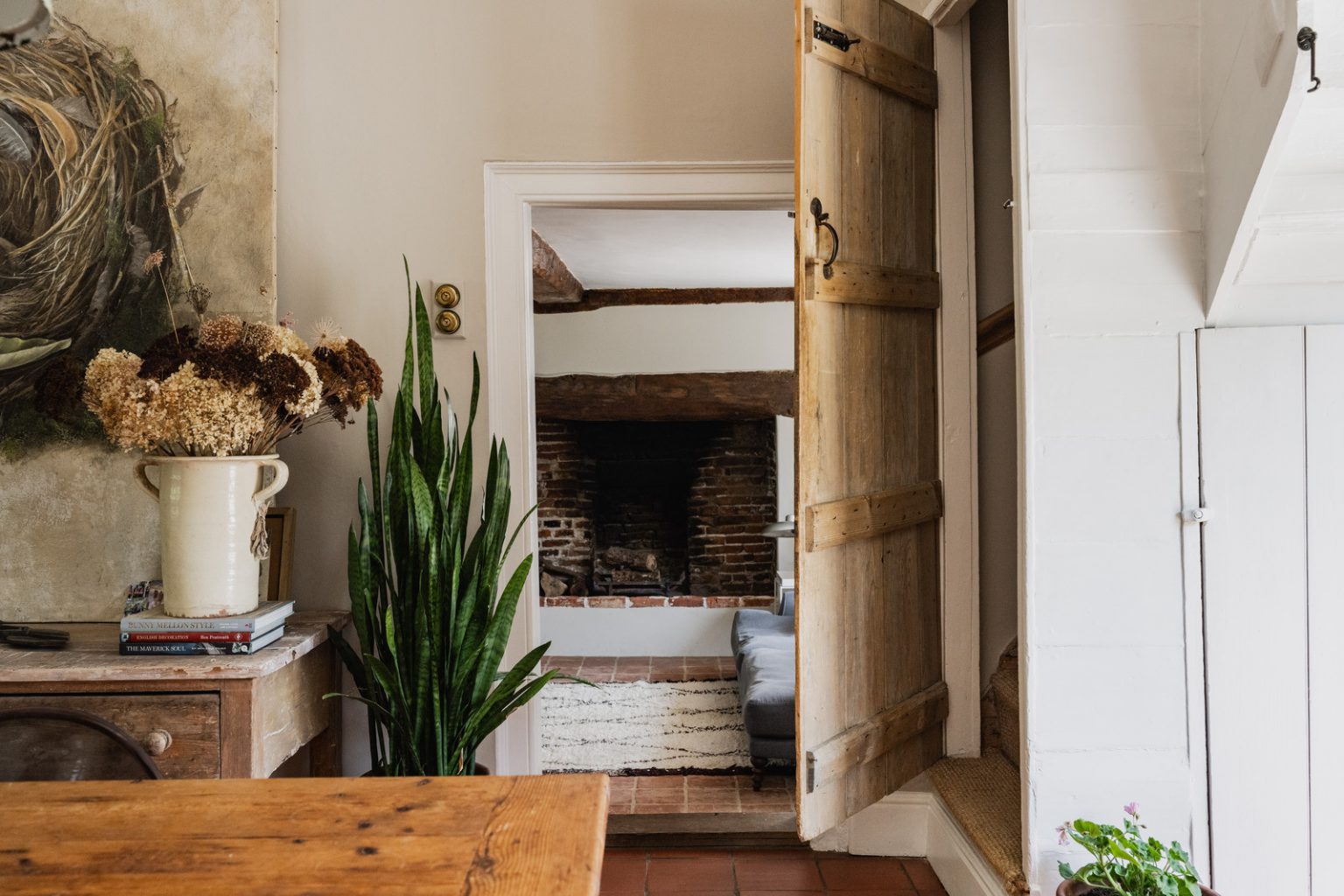 salle à manger décoration rustique