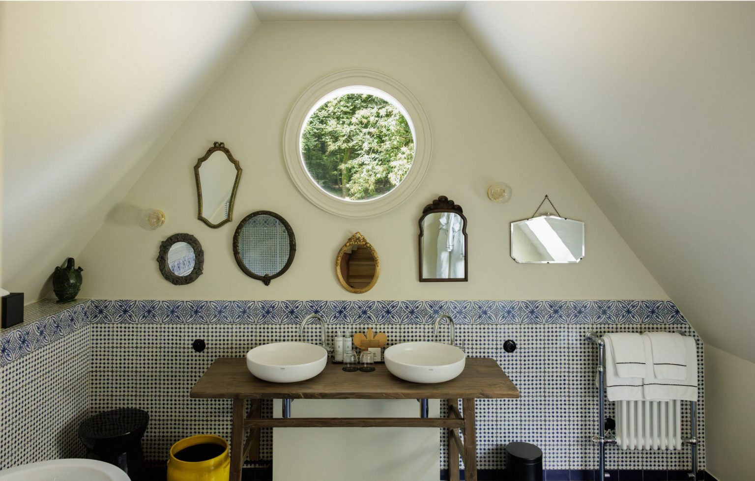 salle de bain mansardée maison bretonne 