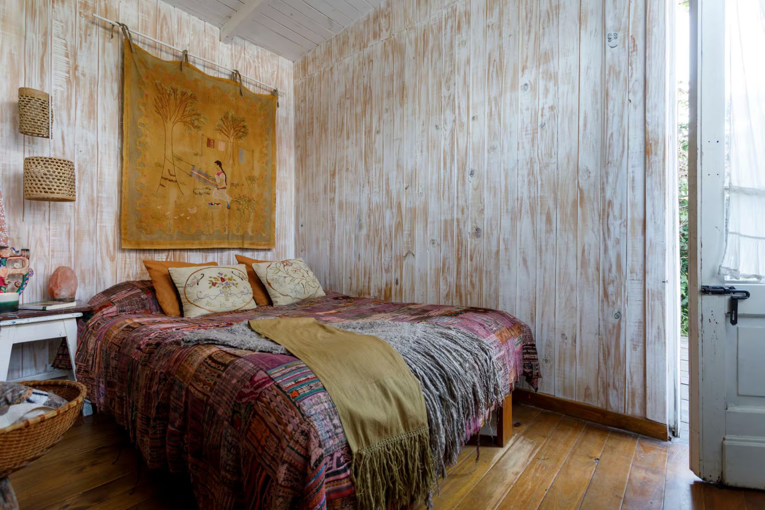 chambre rustique chic