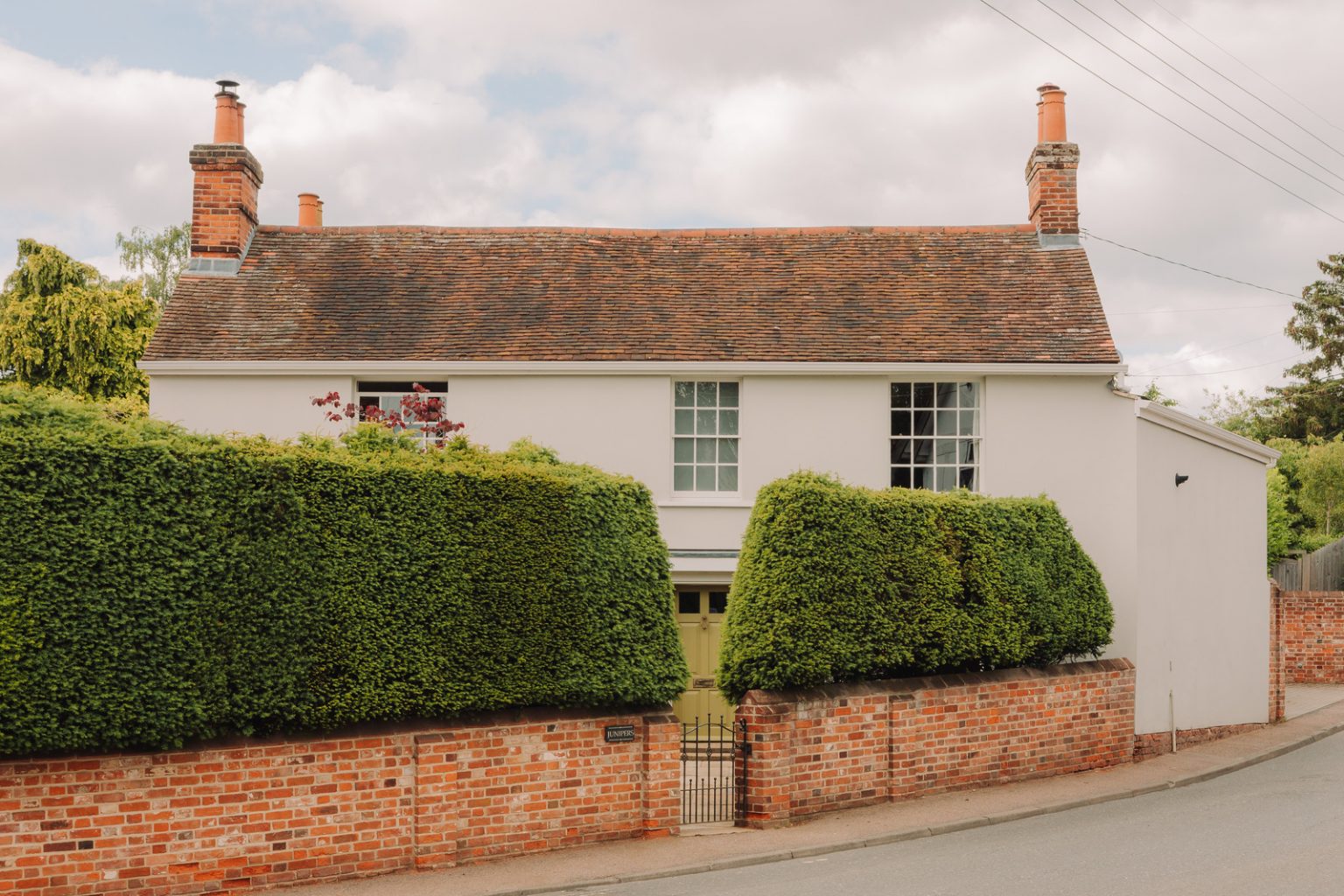 maison de campagne anglaise et vintage style Géorgien