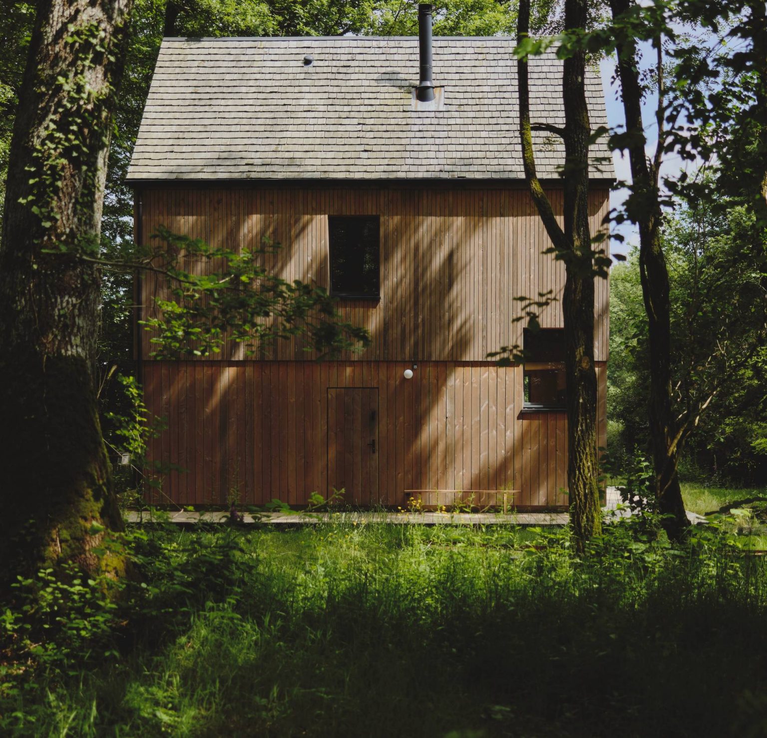 maison en bois Maison Sauvage photo Valentin Le Cron