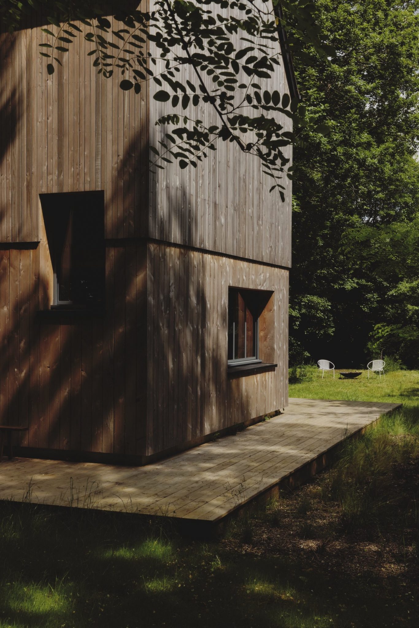 maison en bois Maison Sauvage photo Valentin Le Cron