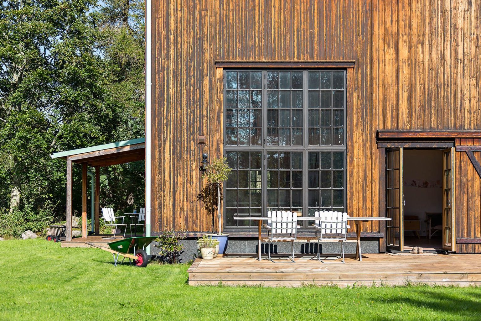 terrasse maison en bois