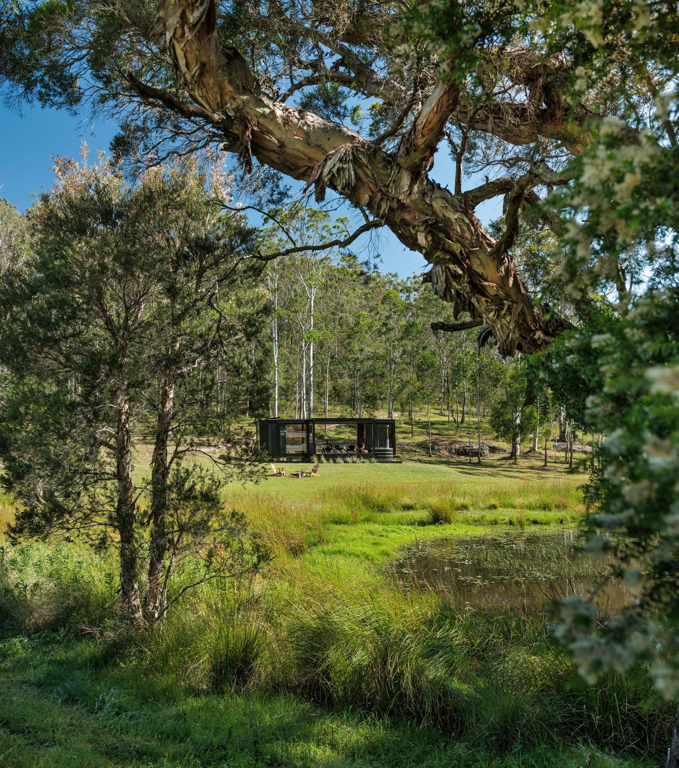 petite maison en bois hors-réseaux Billy' s Hideaway