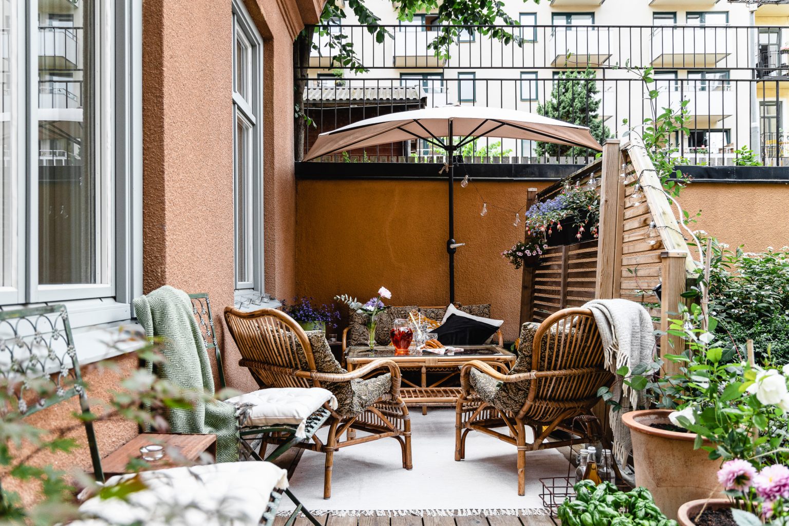 terrasse maison de ville 54m2