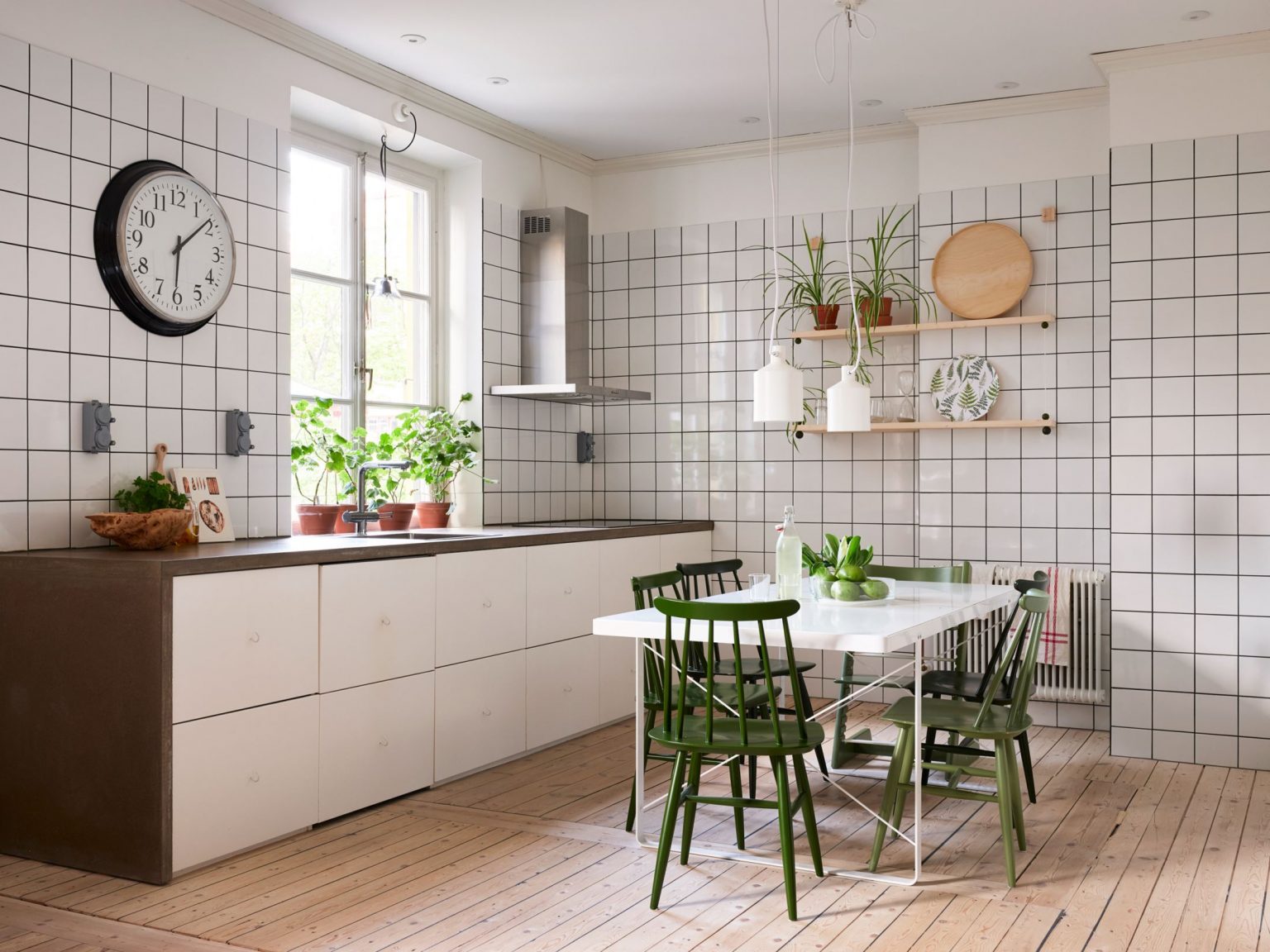 cuisine et salle à manger décoration scandinave