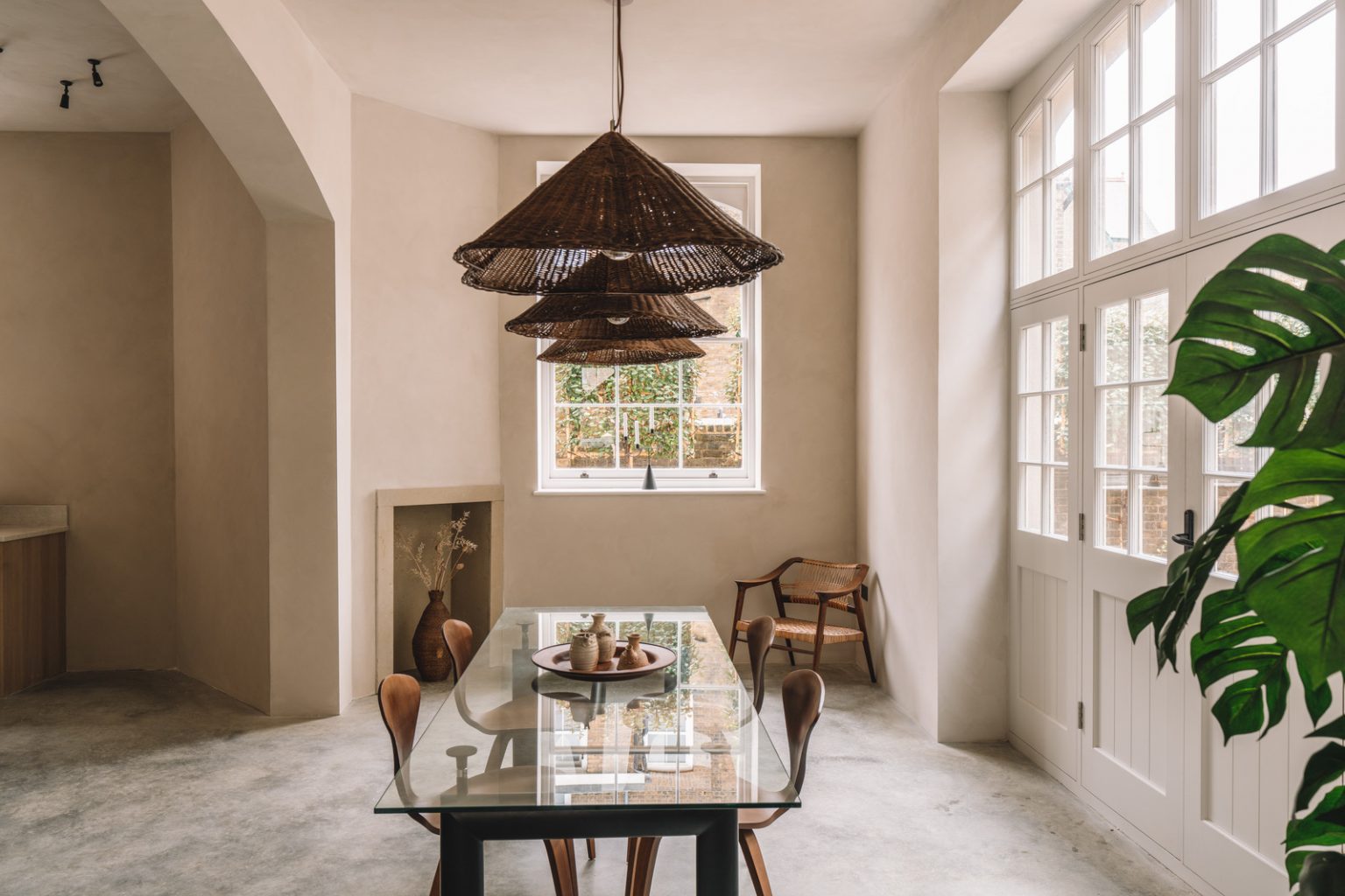 salle à manger décoration contemporaine