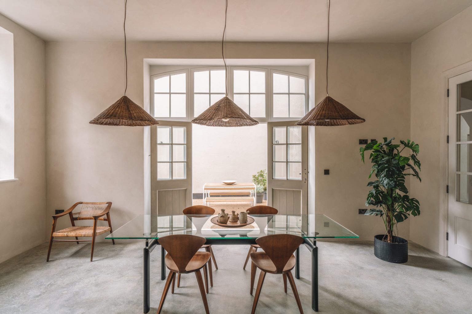 salle à manger décoration contemporaine