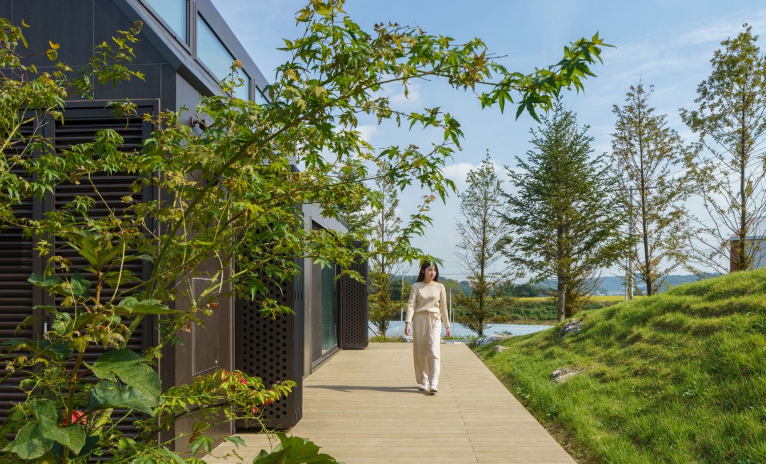 petite maison préfabriquée 34m2 Smart Cottage par LG