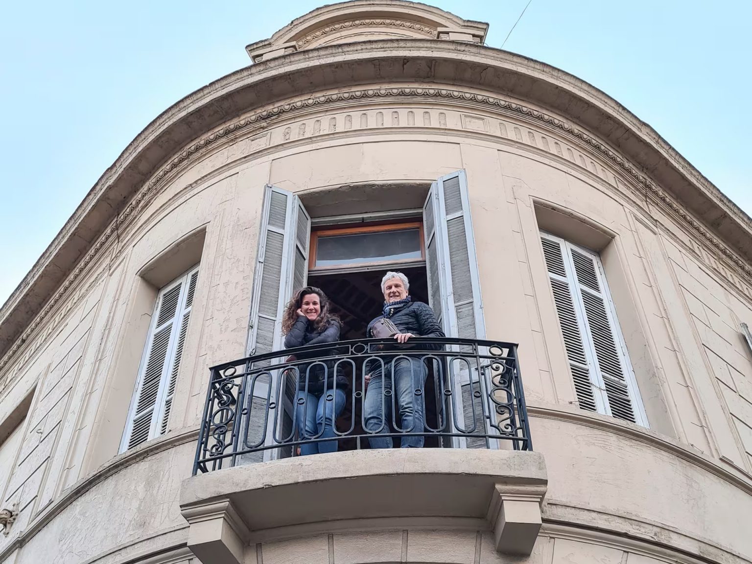 immeuble rénové Argentine duplex avec terrasse décoration contemporaine