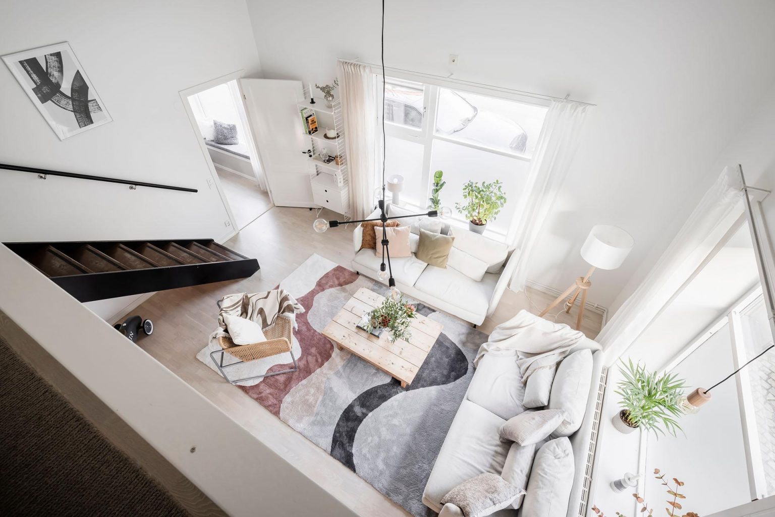 Un appartement en duplex de 91m2 agrandi par une mezzanine