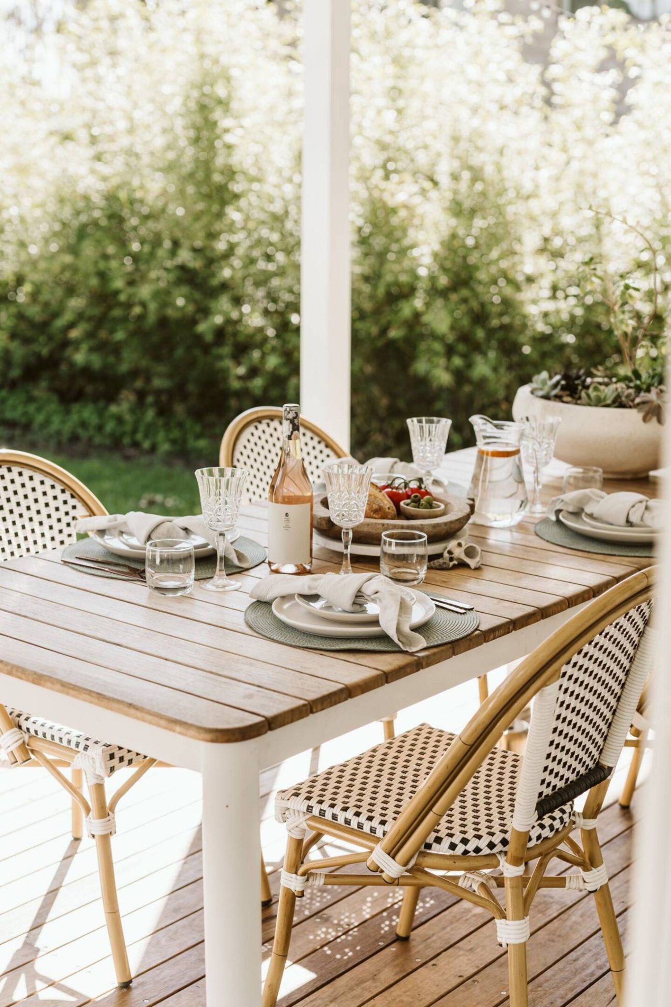 terrasse maison de plage