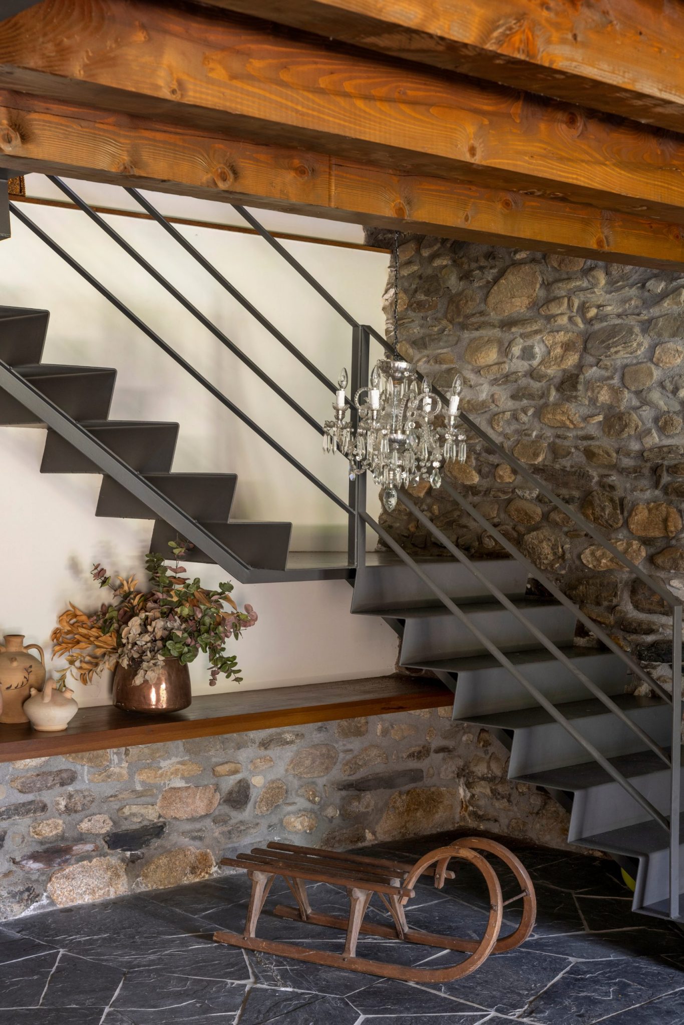 escalier design en acier