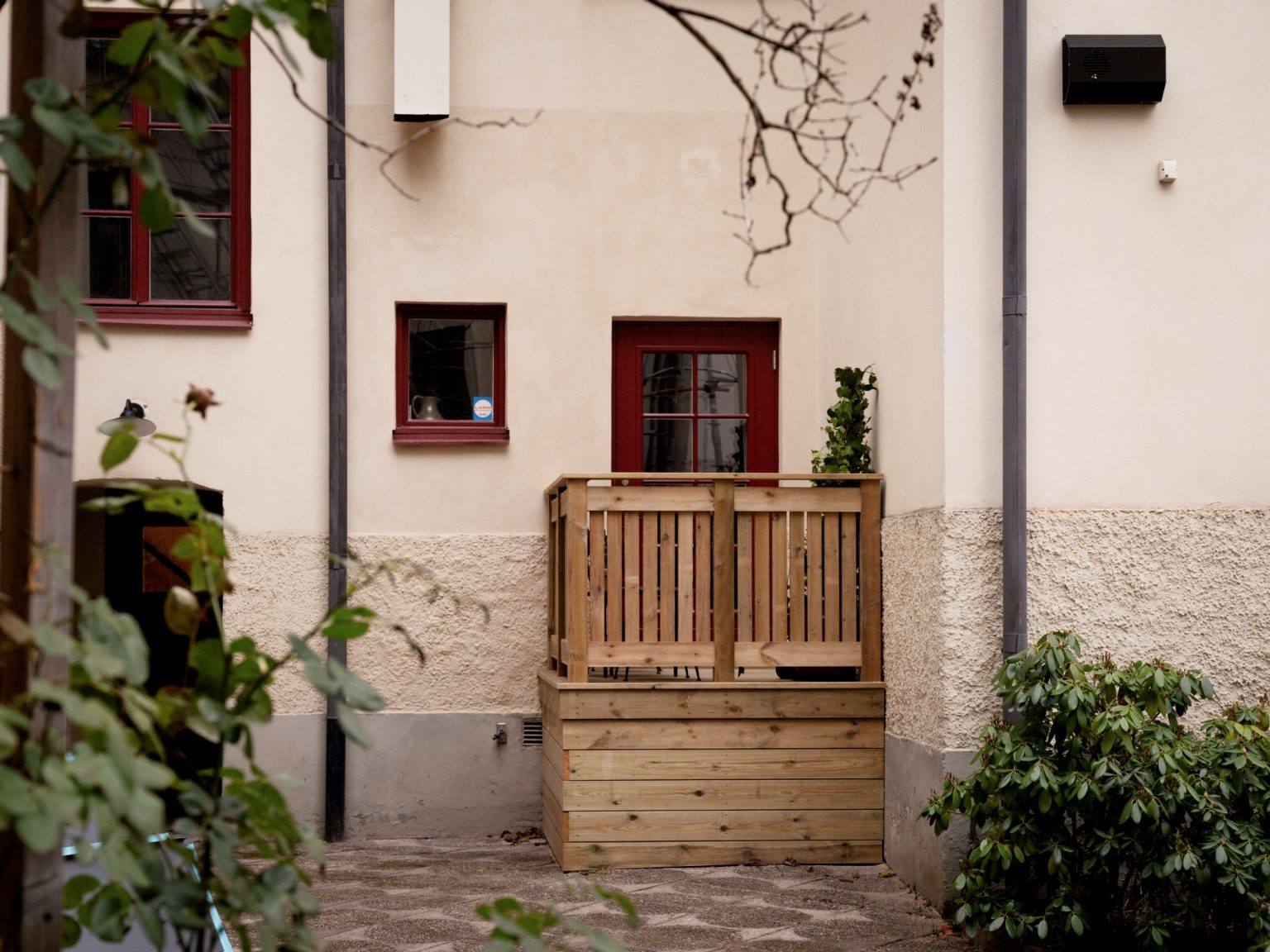 appartement décoration scandinave avec balcon