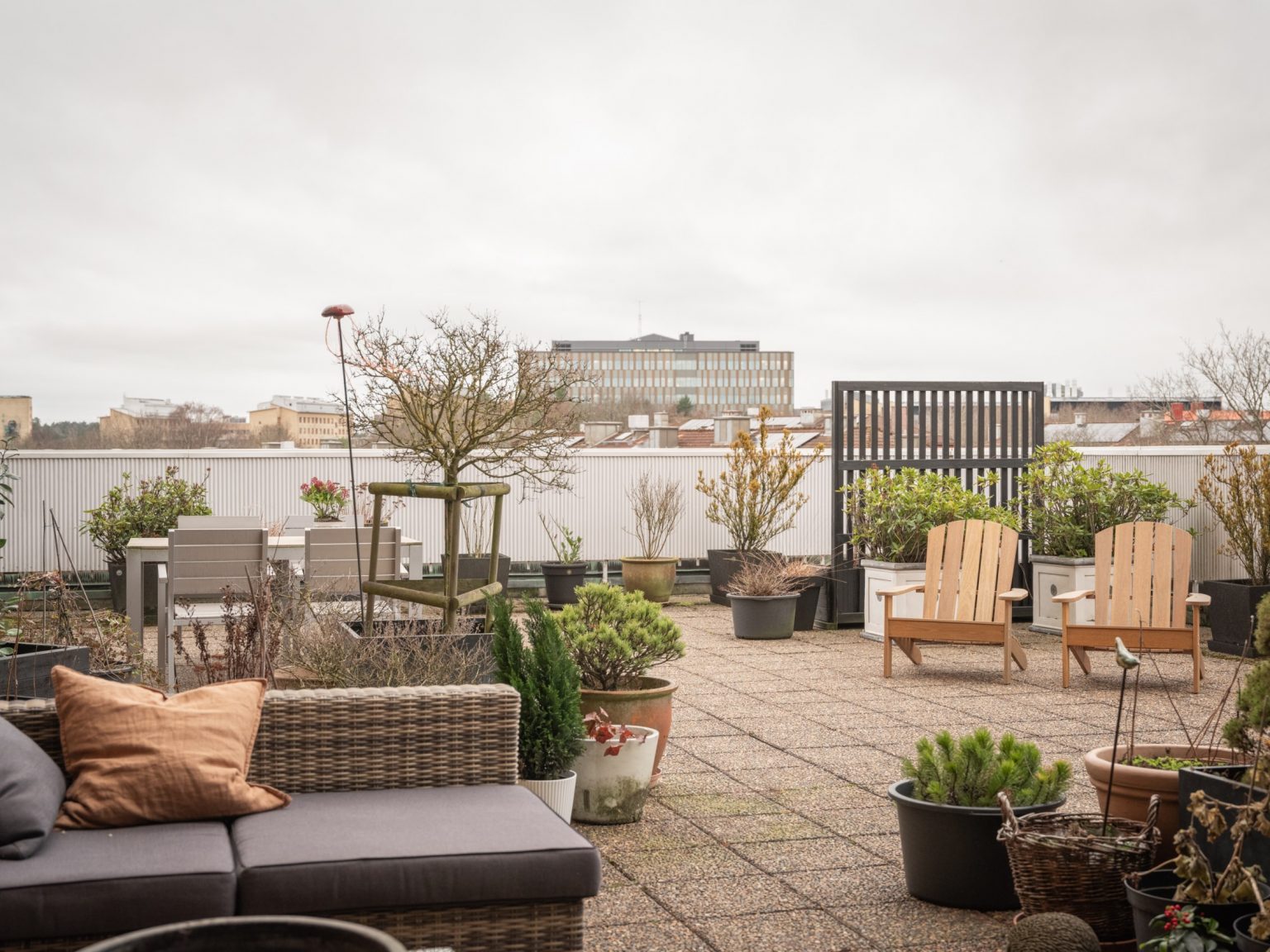 immense terrasse appartement contemporain