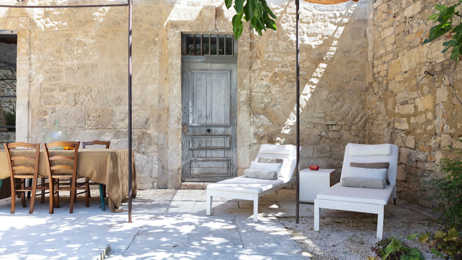 terrasse maison Provence