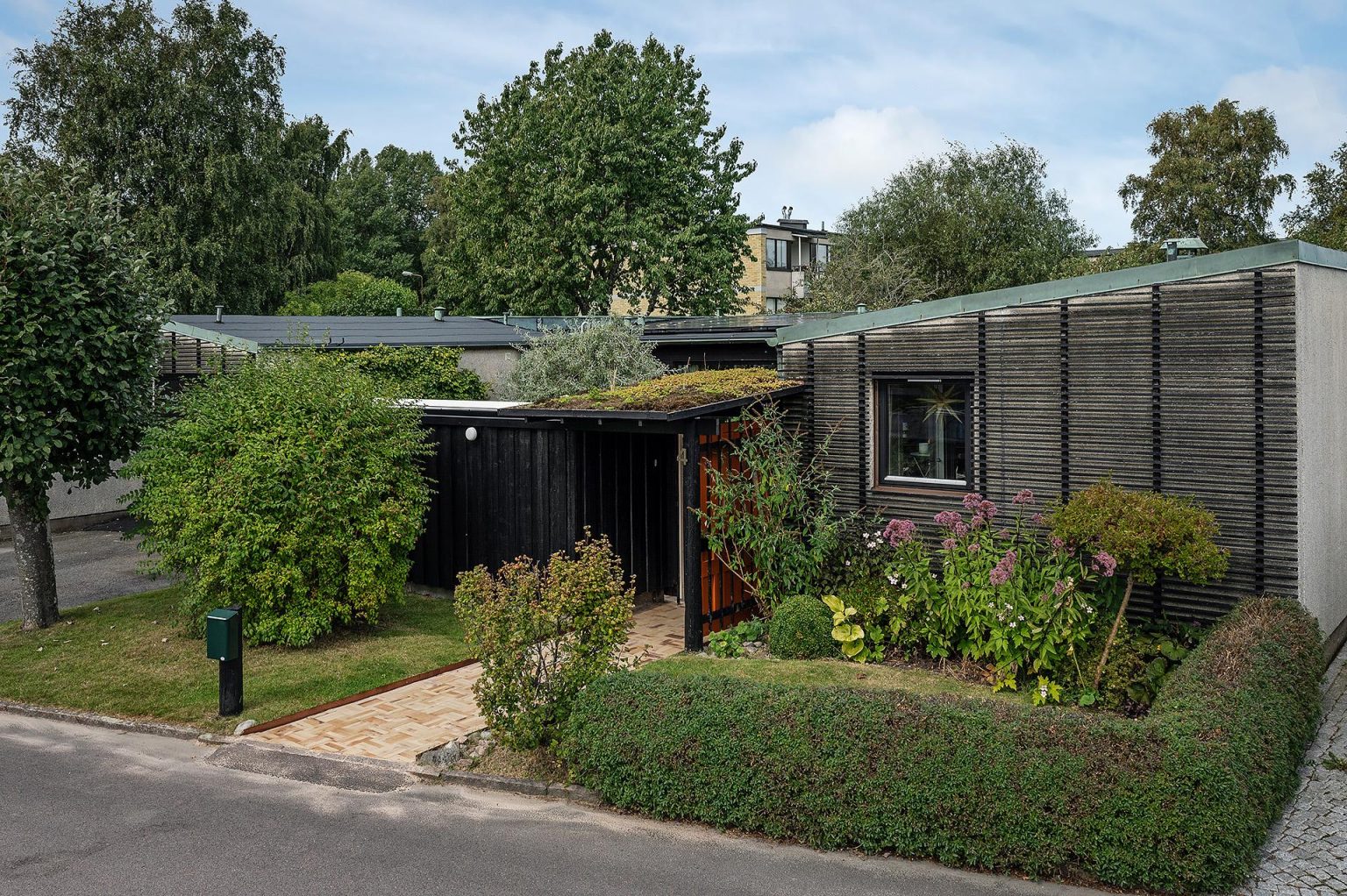 maison des années 1960 en bois