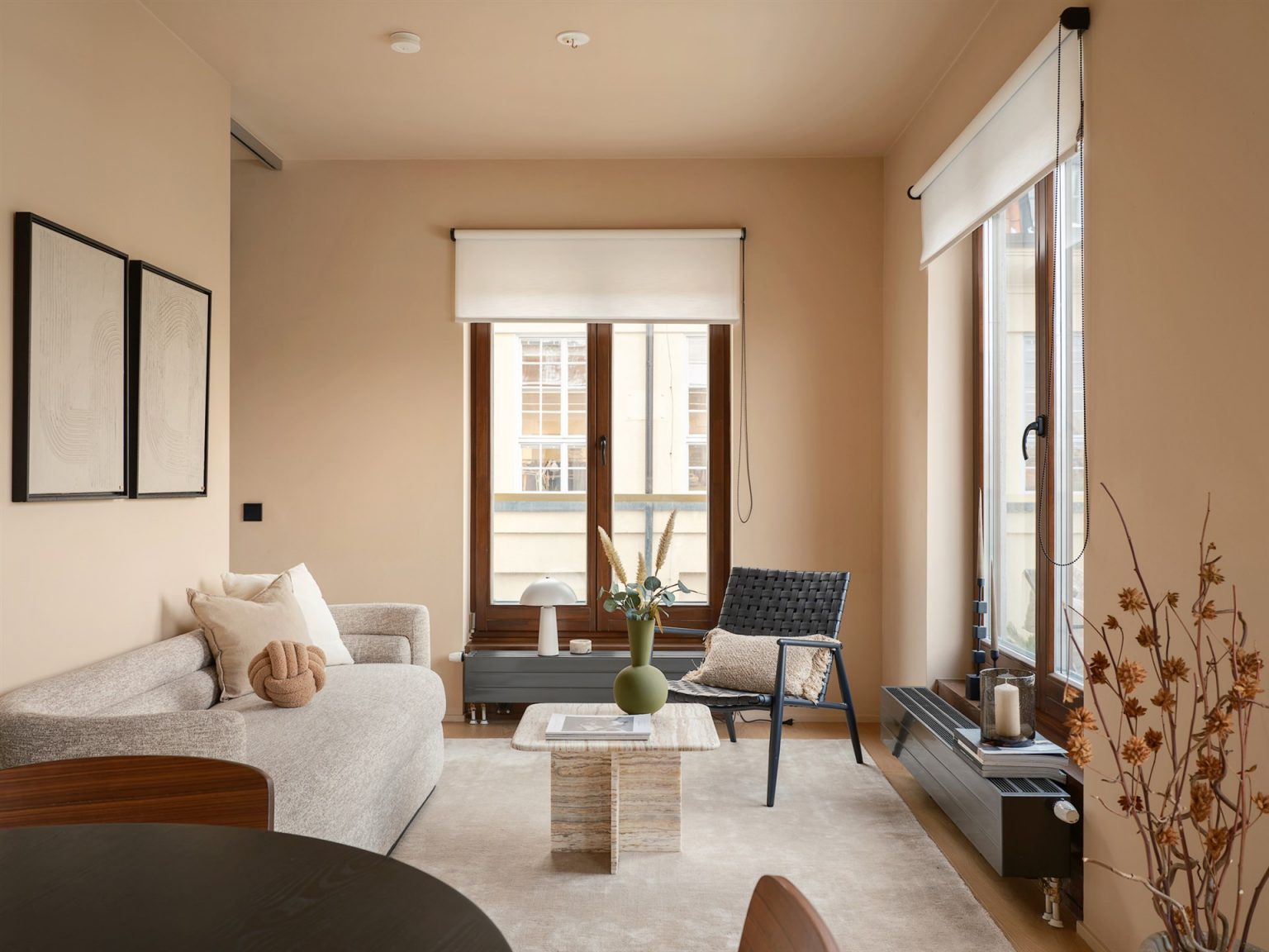 salon deux-pièces de 34m2